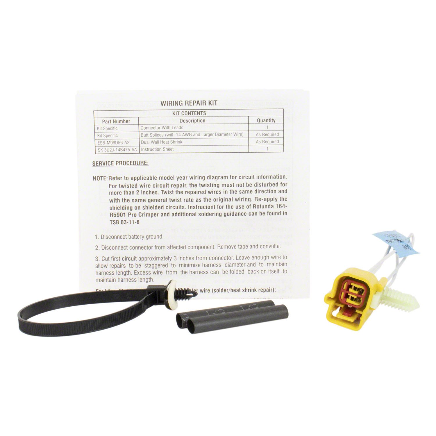 Seat Belt Pretensioner Connector — image 2