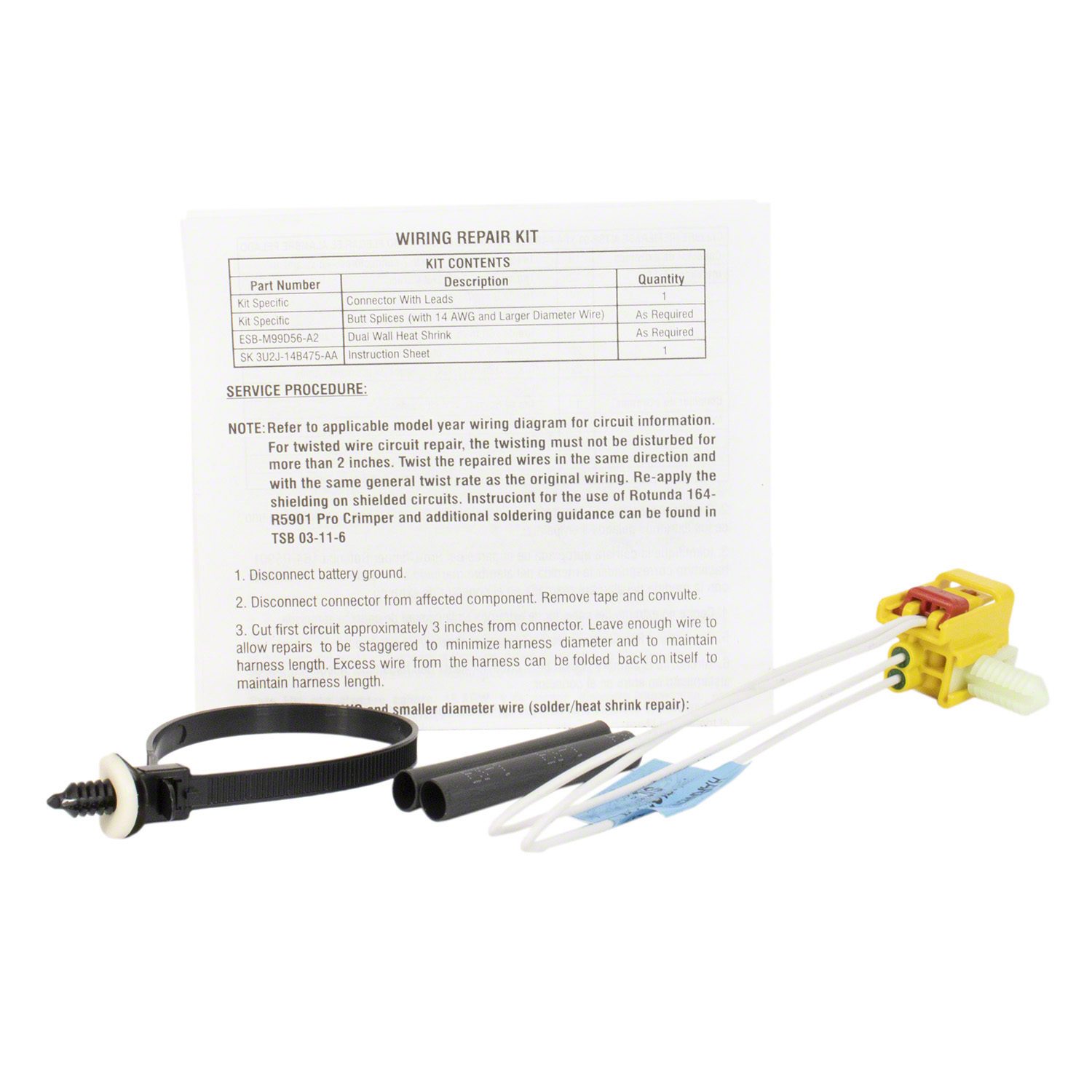 Seat Belt Pretensioner Connector — image 3