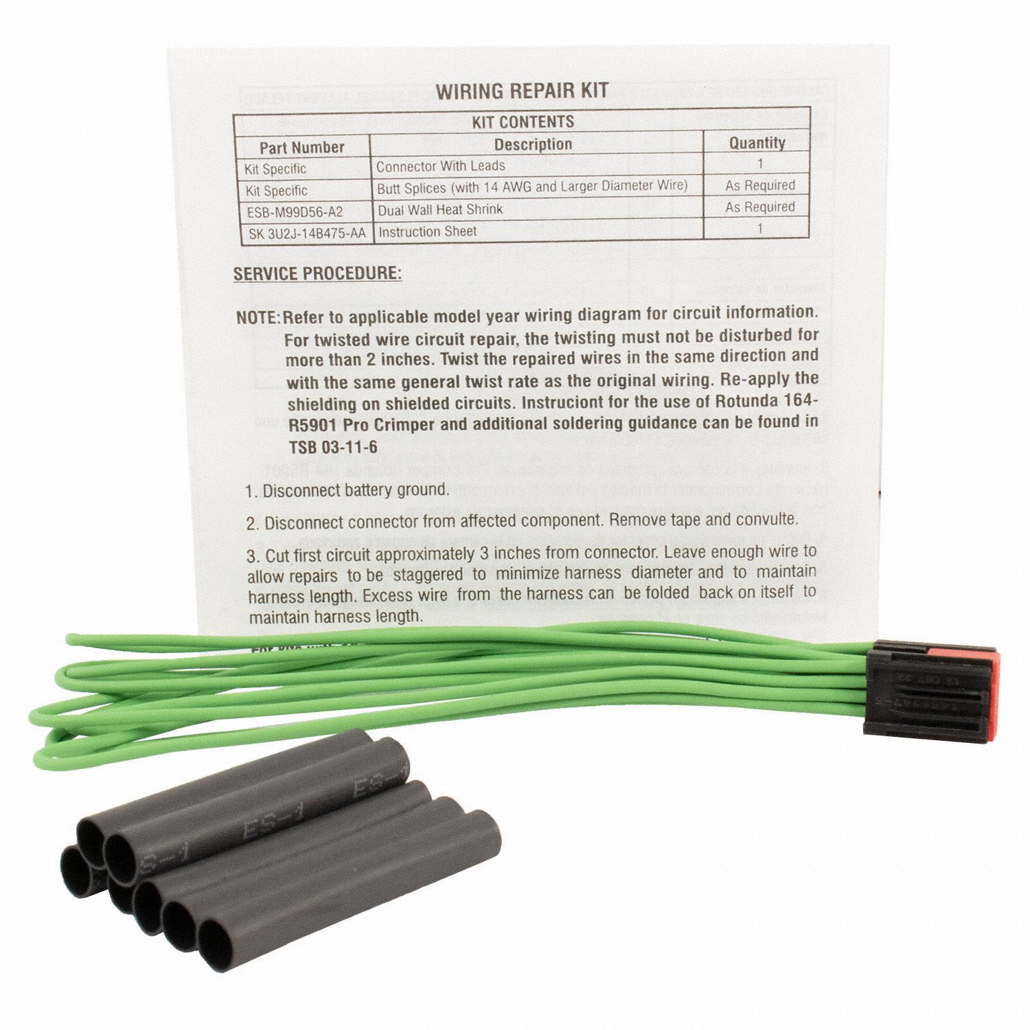 Power Quarter Window Switch Connector — image 4