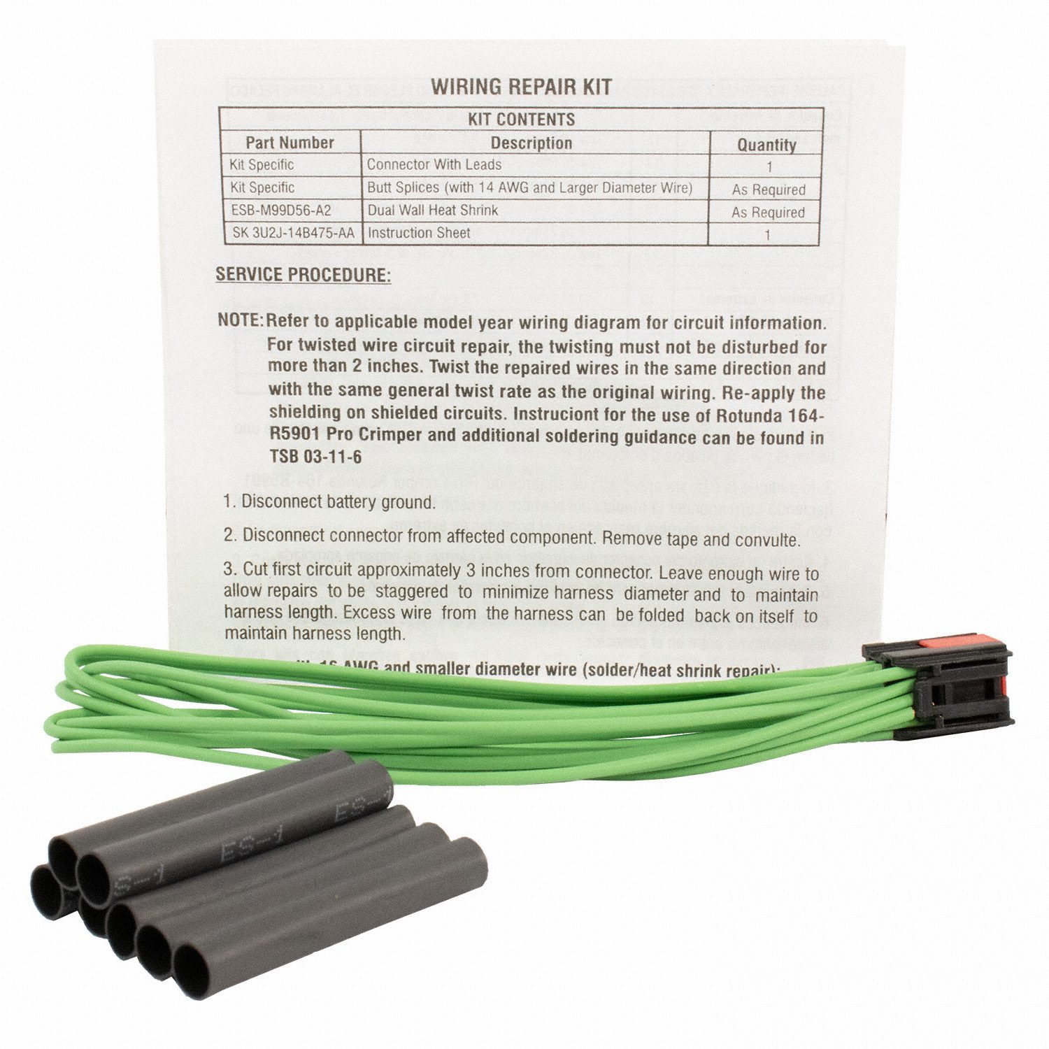 Power Quarter Window Switch Connector