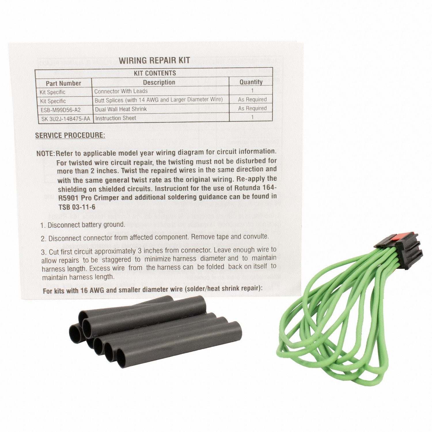 Power Quarter Window Switch Connector — image 3