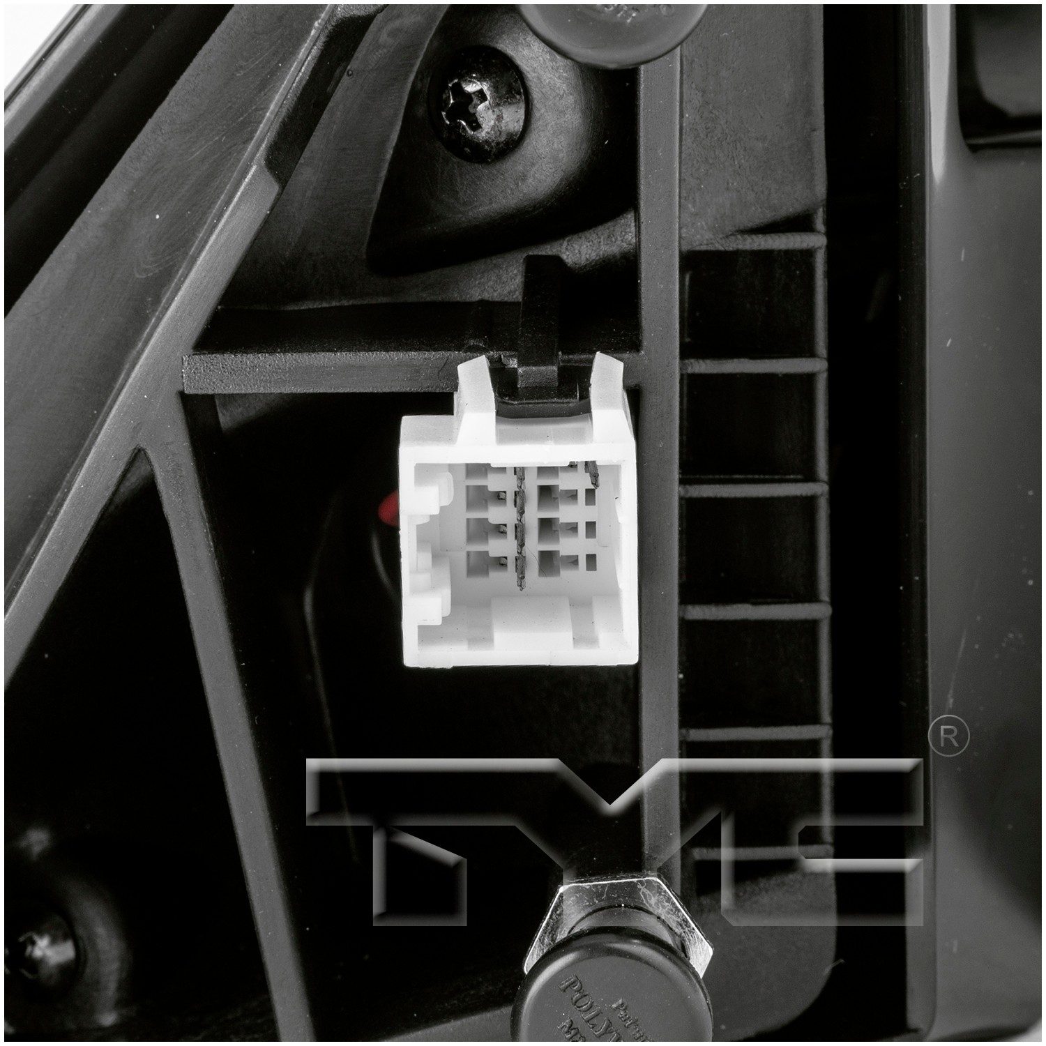 TYC Right Heated Power Door Mirror — image 3