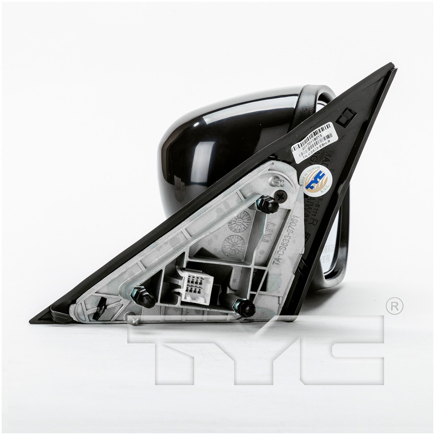 TYC Right Heated Power Door Mirror — image 3