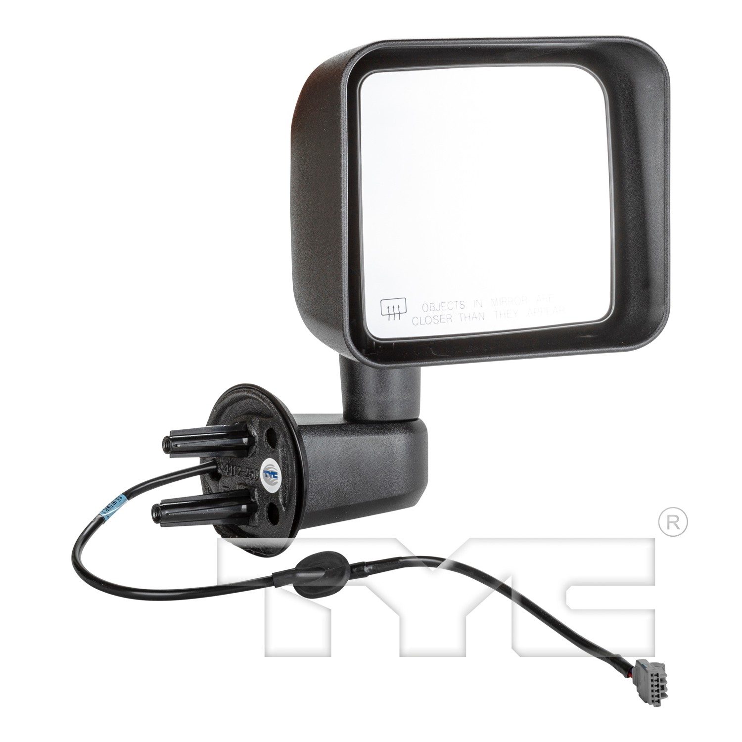 TYC Right Heated Power Door Mirror — image 2
