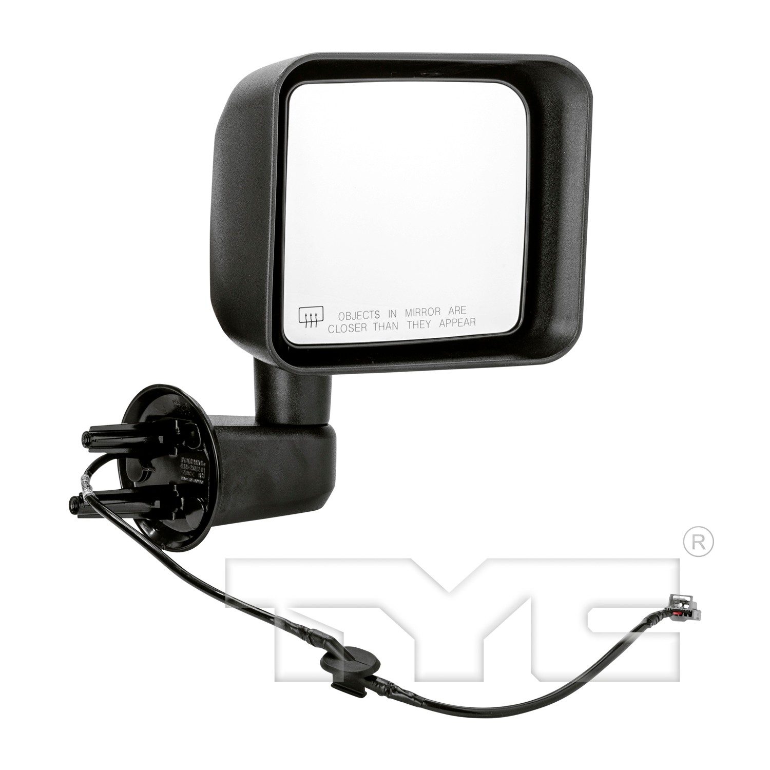 TYC Right Heated Power Door Mirror — image 2