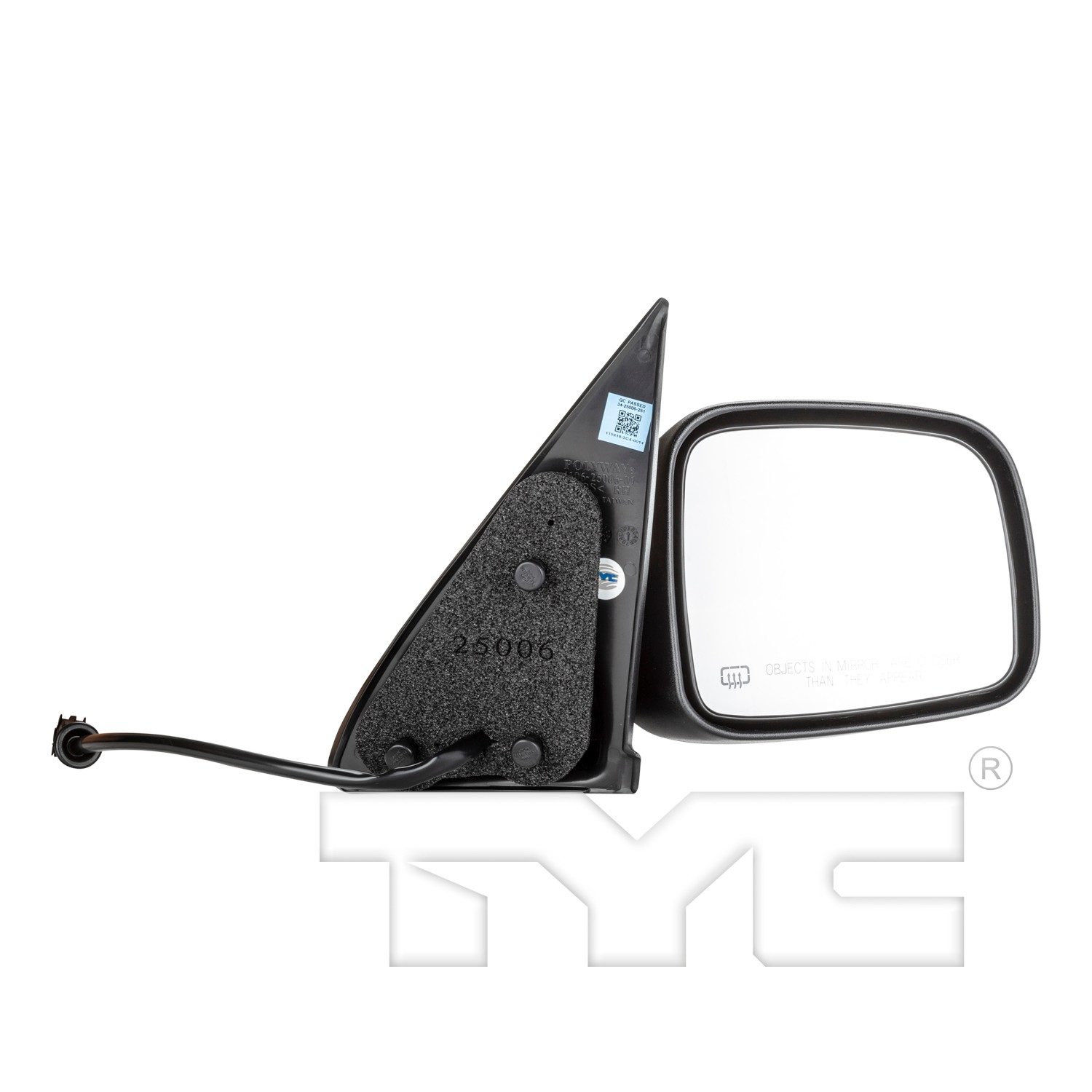 TYC Right Heated Power Door Mirror — image 2