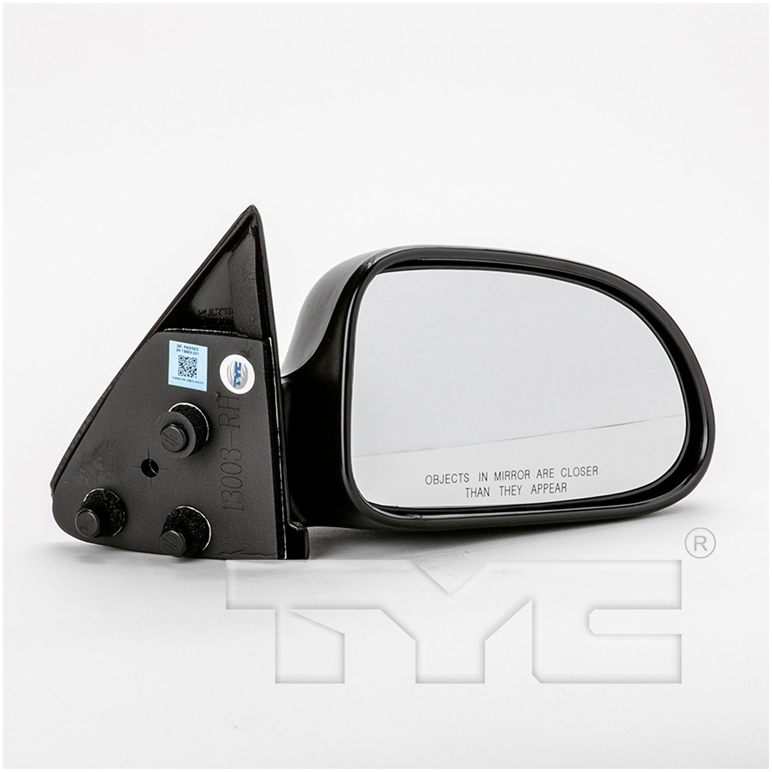 TYC Right Manual Door Mirror — image 2
