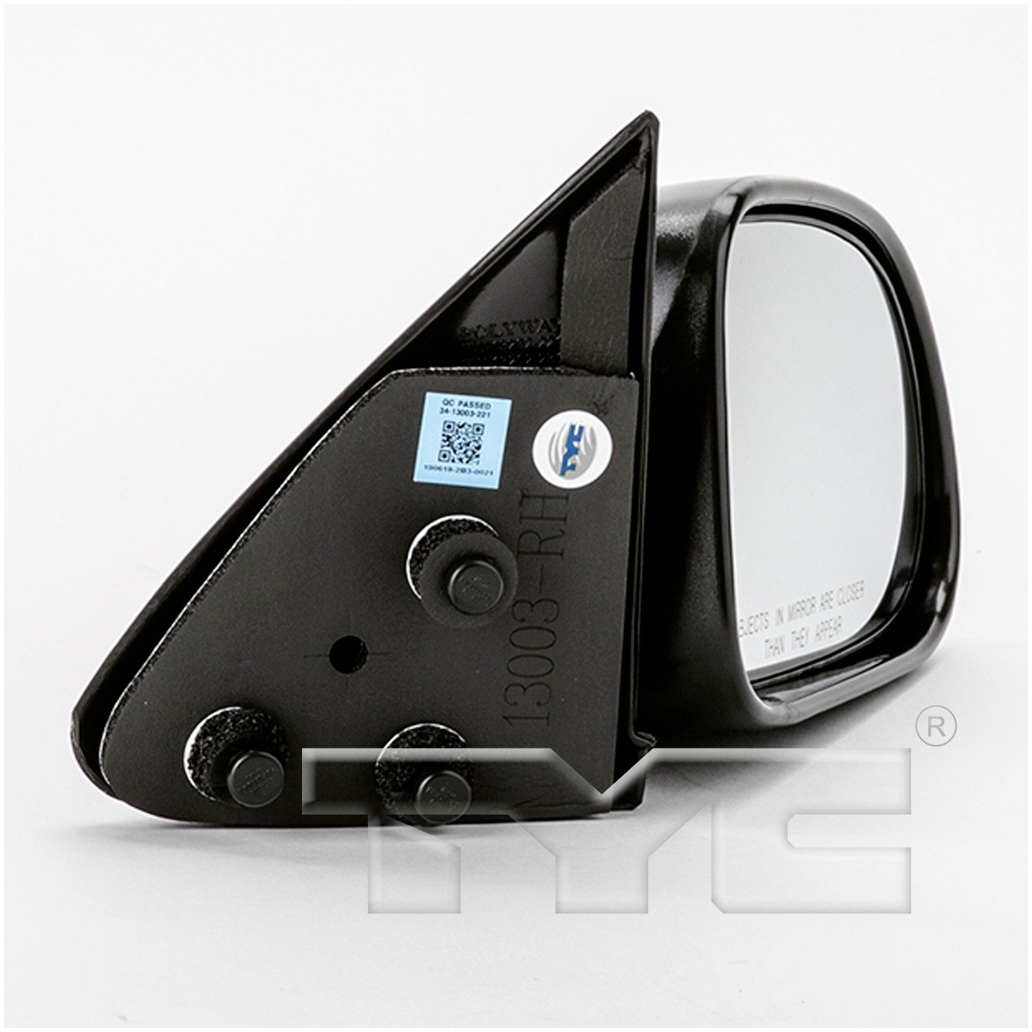 TYC Right Manual Door Mirror — image 3
