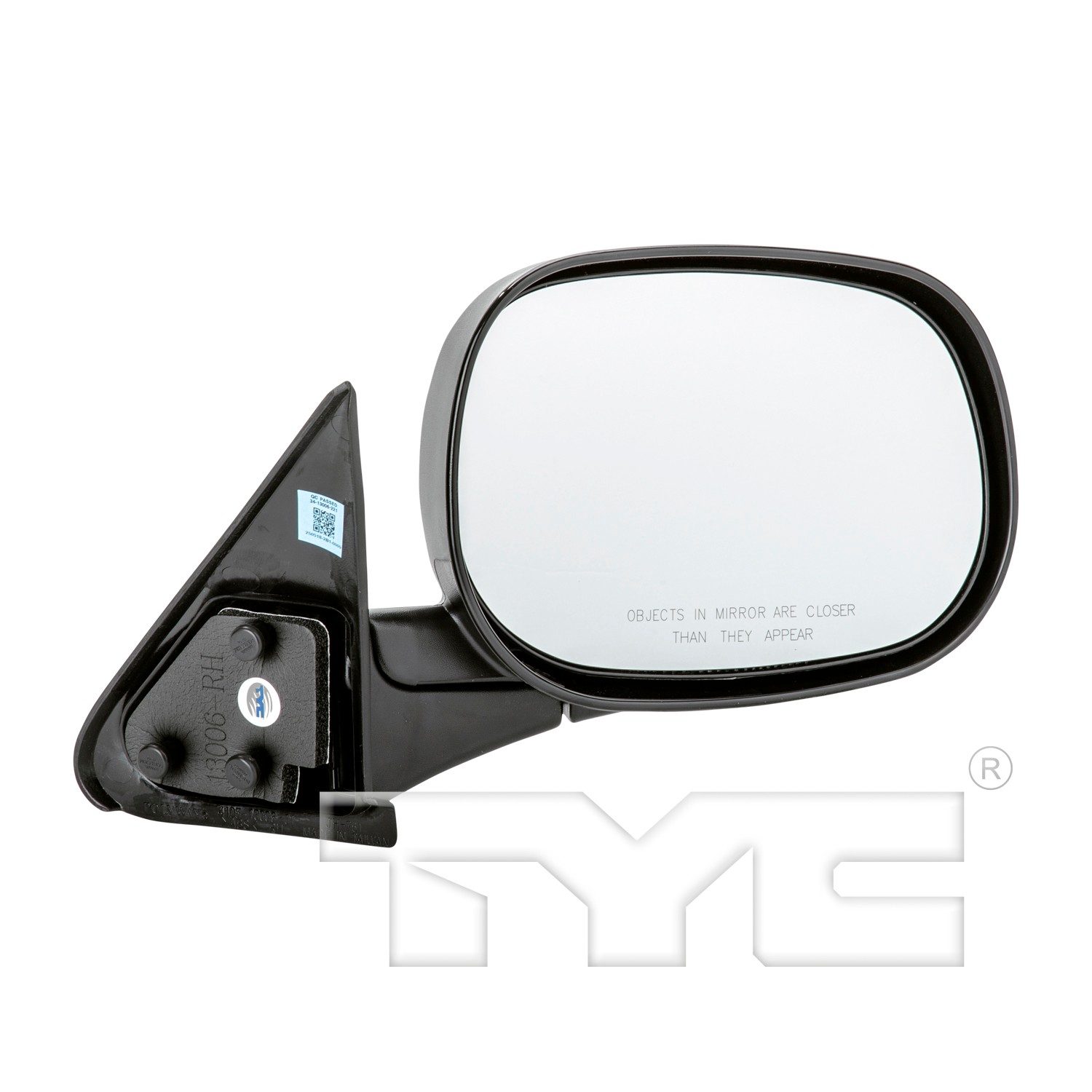 TYC Right Manual Door Mirror — image 2