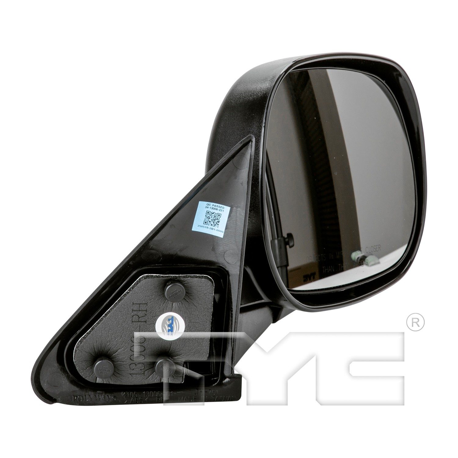 TYC Right Manual Door Mirror — image 3