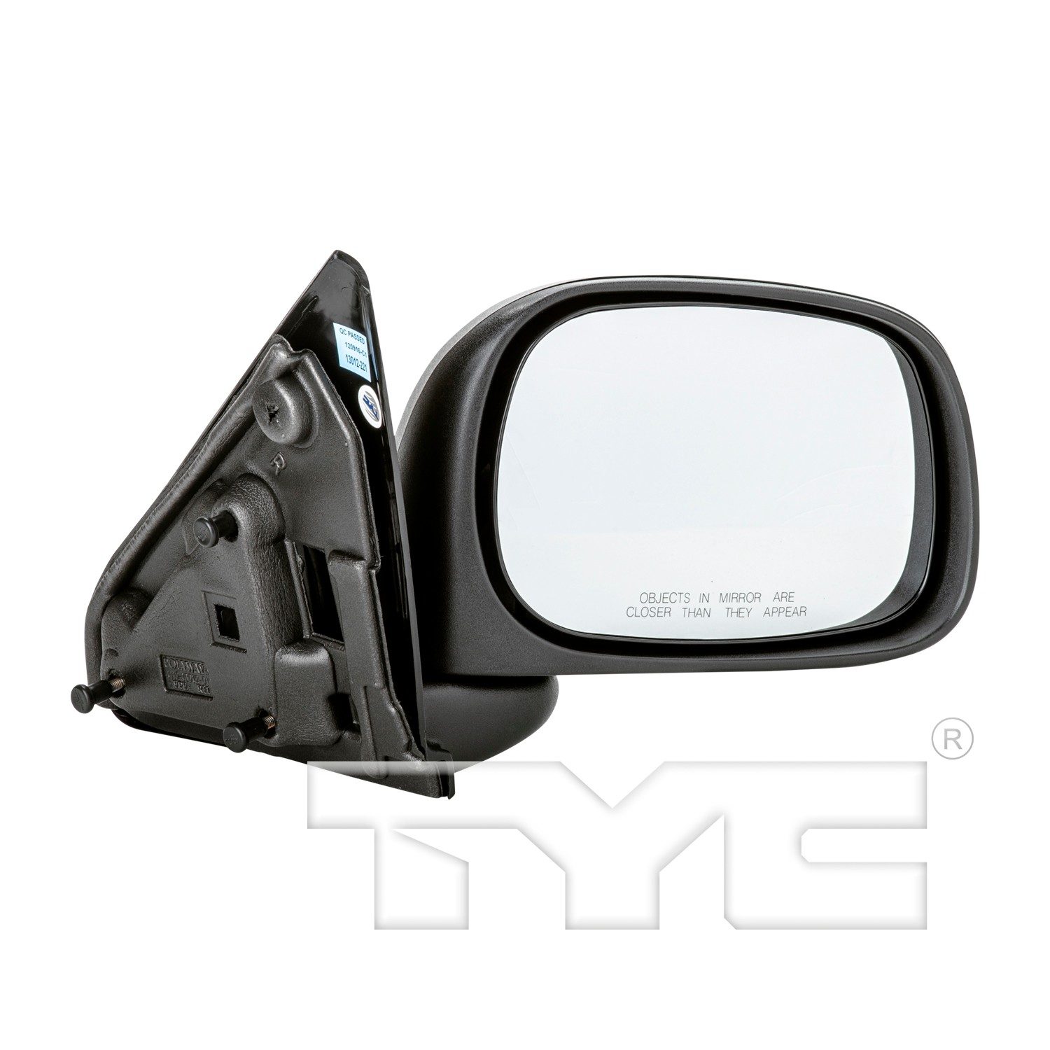 TYC Right Manual Door Mirror — image 2