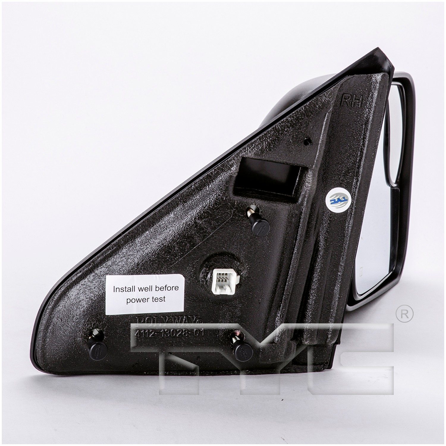 TYC Right Heated Power Door Mirror — image 3