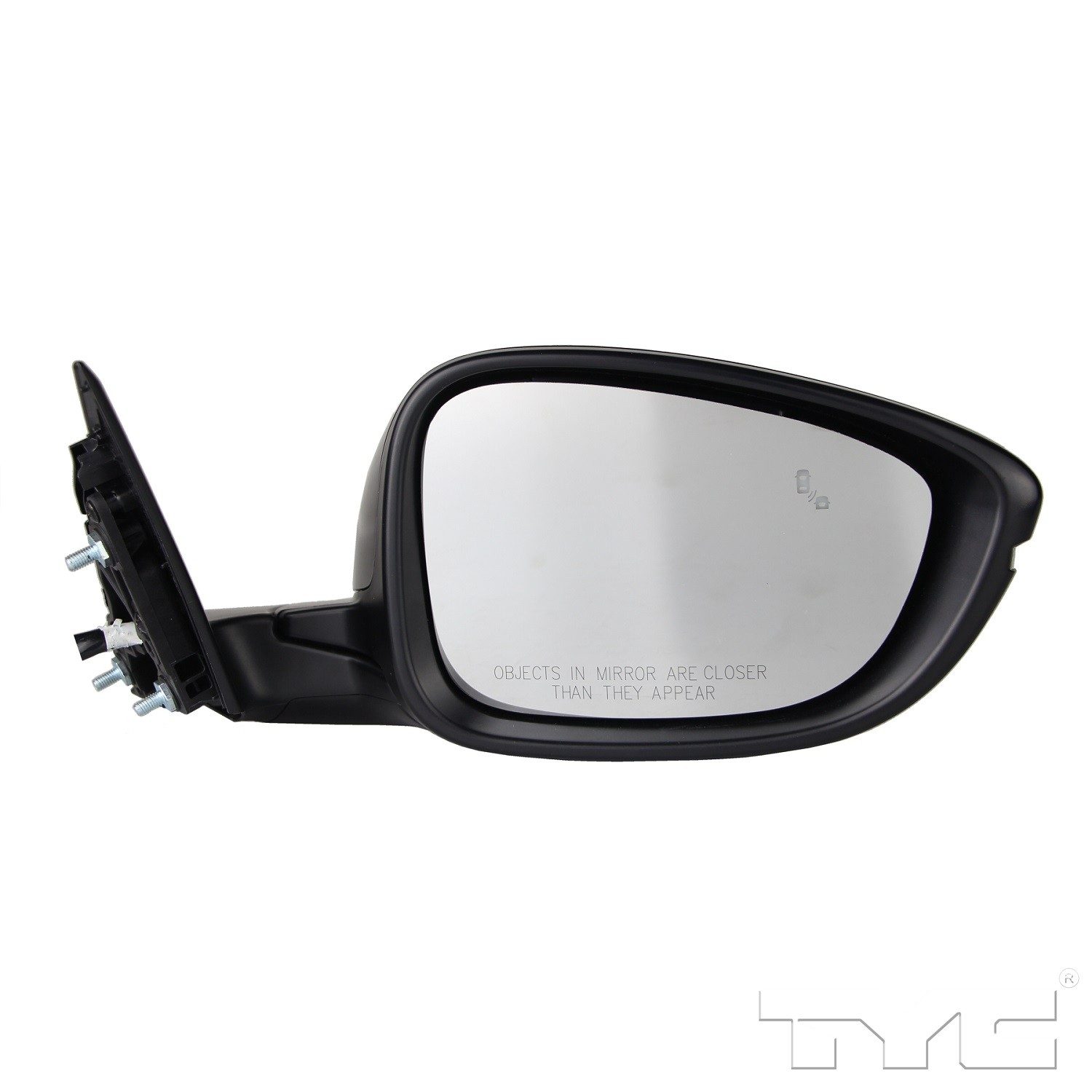 TYC Right Heated Power Door Mirror — image 2