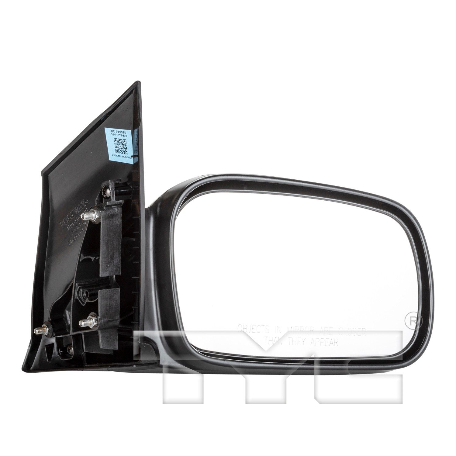 TYC Right Manual Door Mirror — image 2