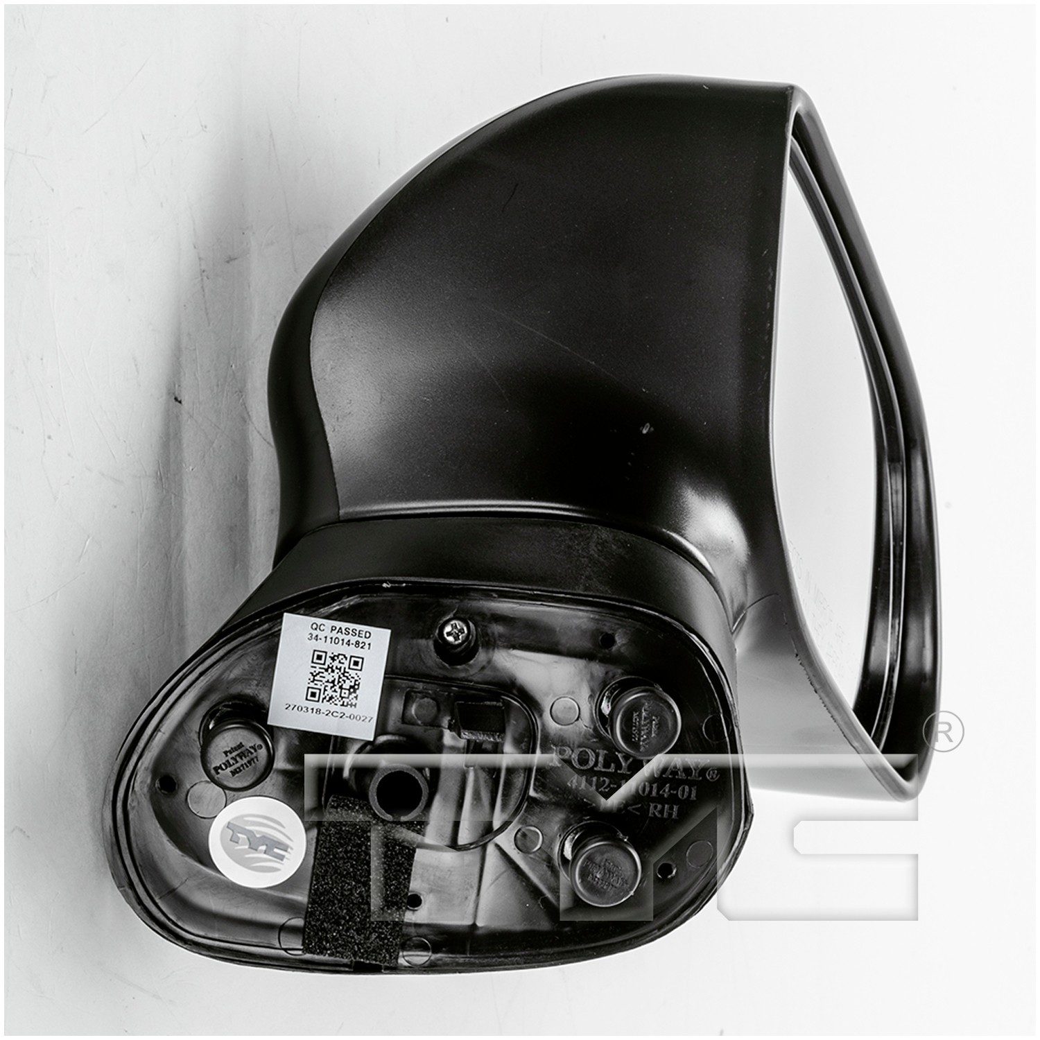 TYC Right Manual Door Mirror — image 3
