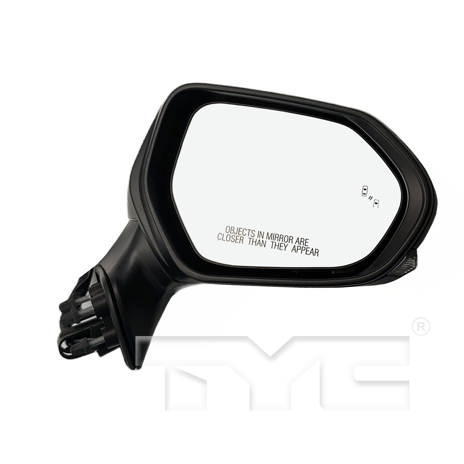 TYC Right Heated Power Door Mirror — image 2