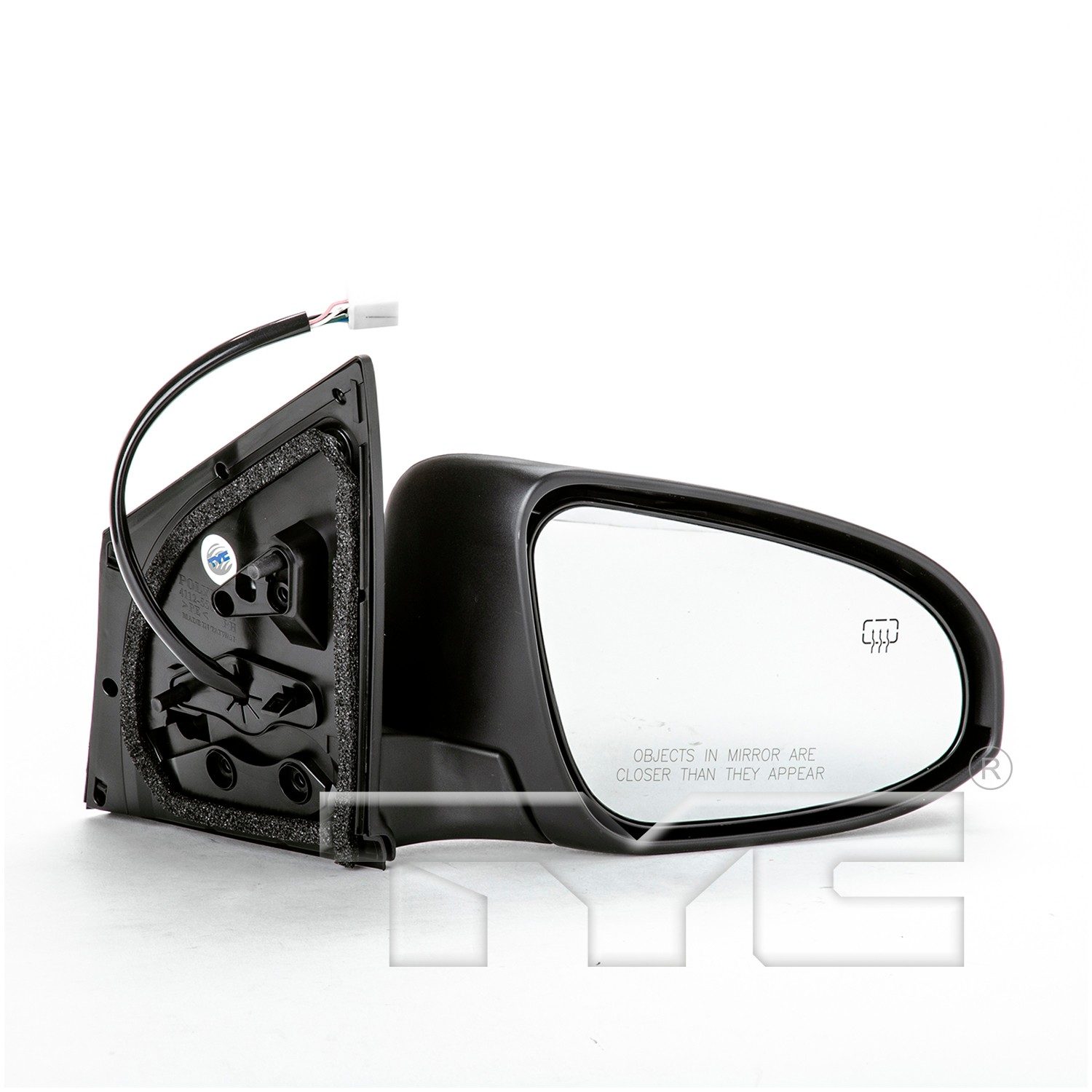 TYC Right Heated Power Door Mirror — image 2