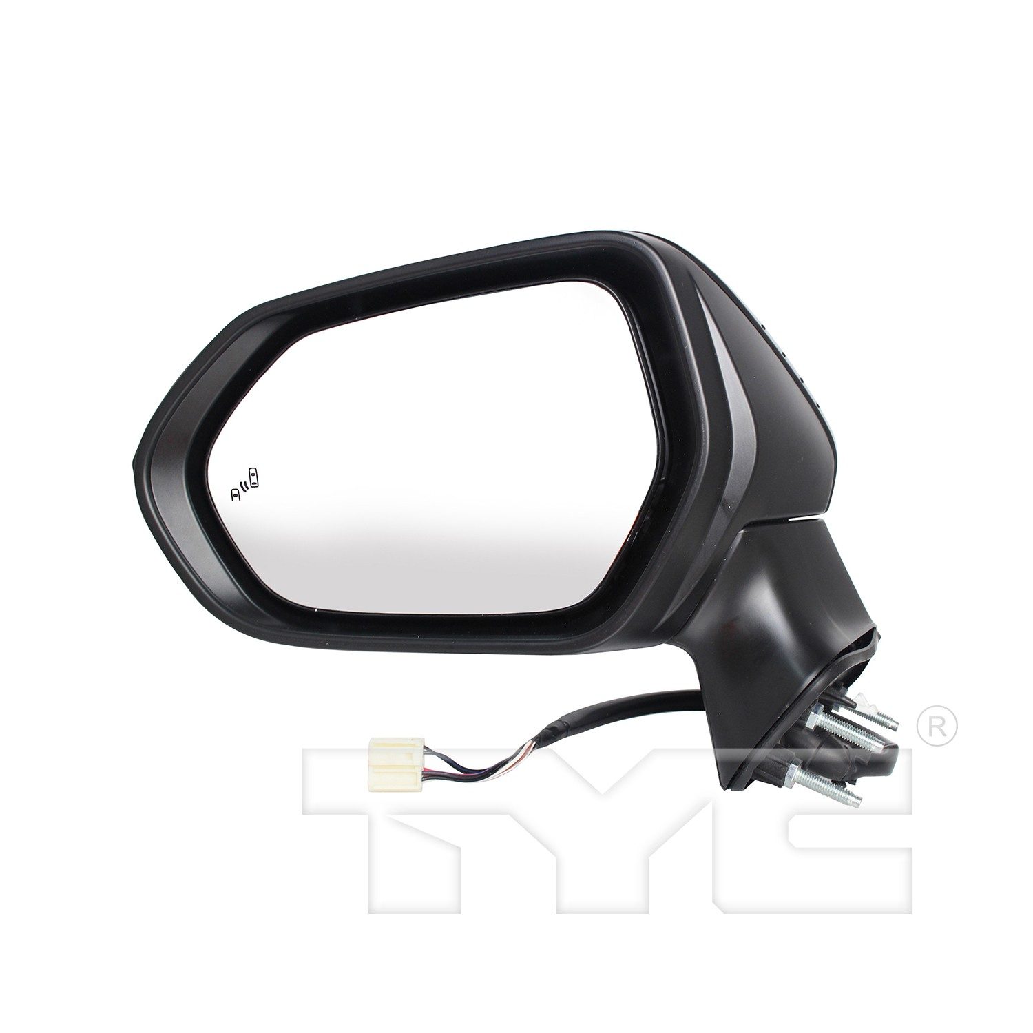 TYC Left Heated Power Door Mirror — image 2