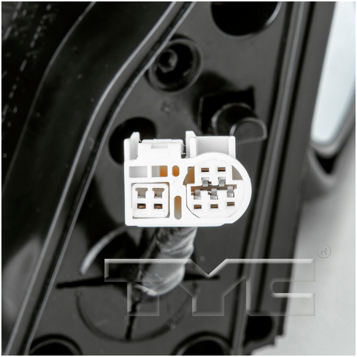 TYC Right Heated Power Door Mirror — image 3