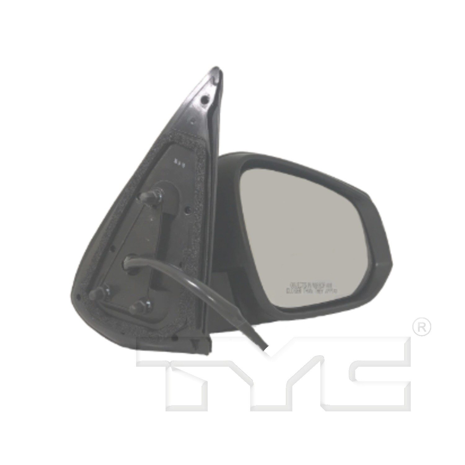 TYC Right Heated Power Door Mirror — image 2