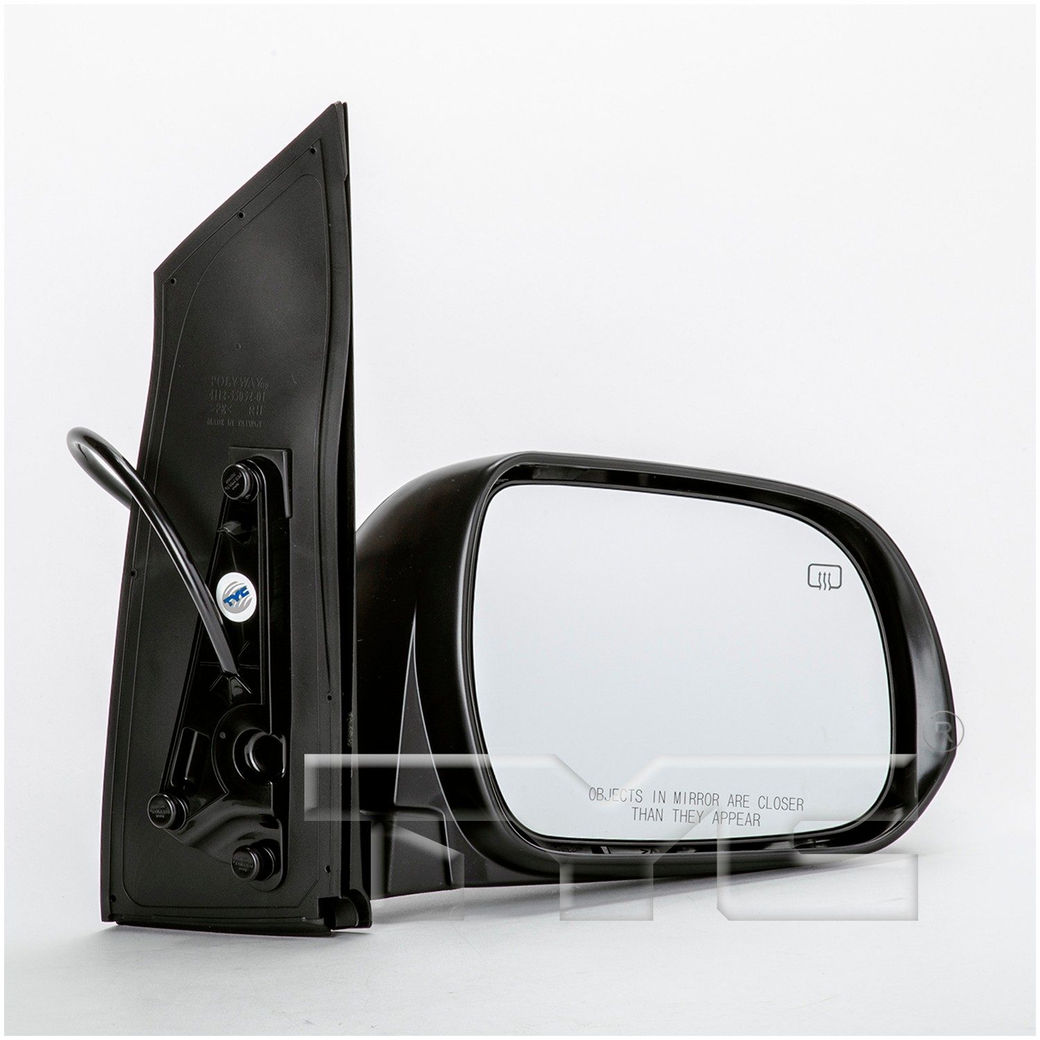 TYC Right Heated Power Door Mirror — image 2