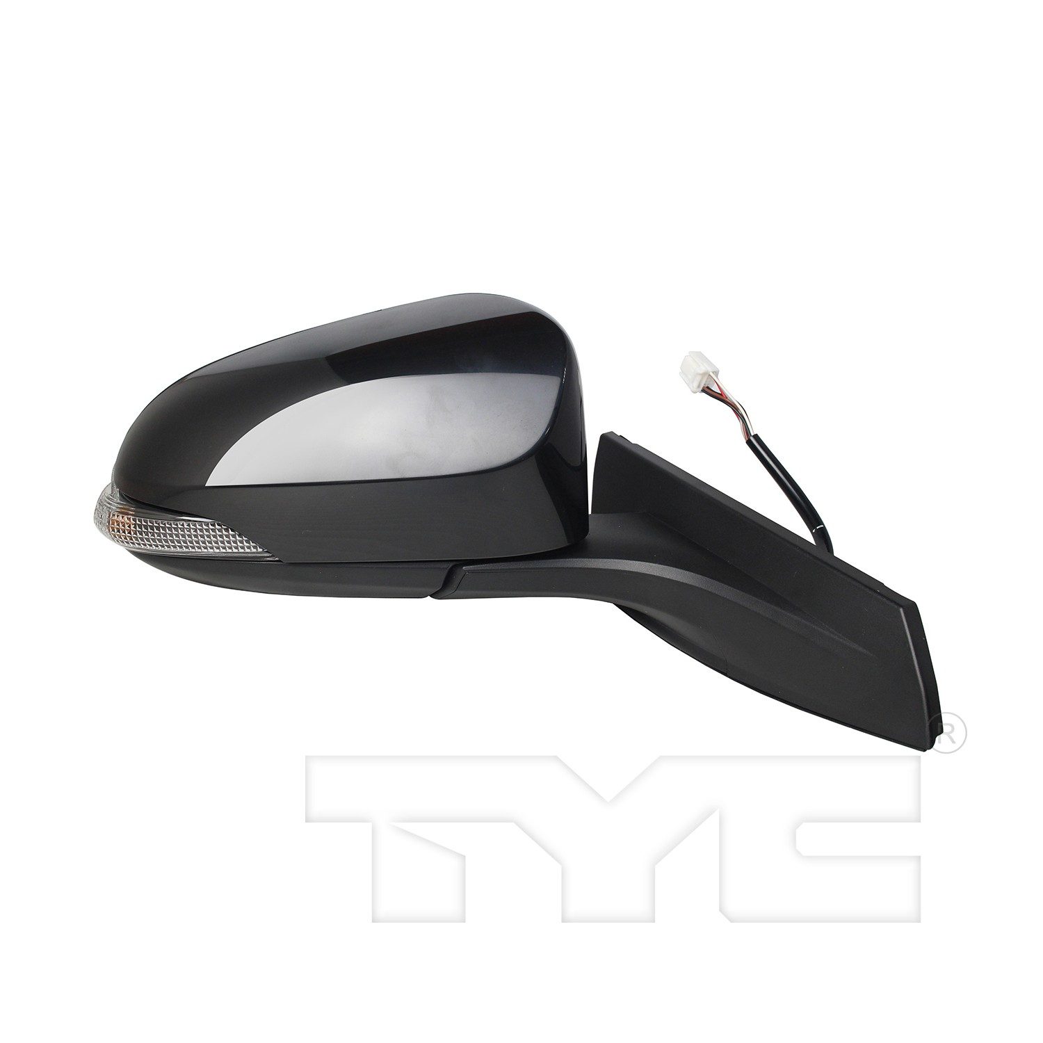 TYC Right Heated Power Door Mirror