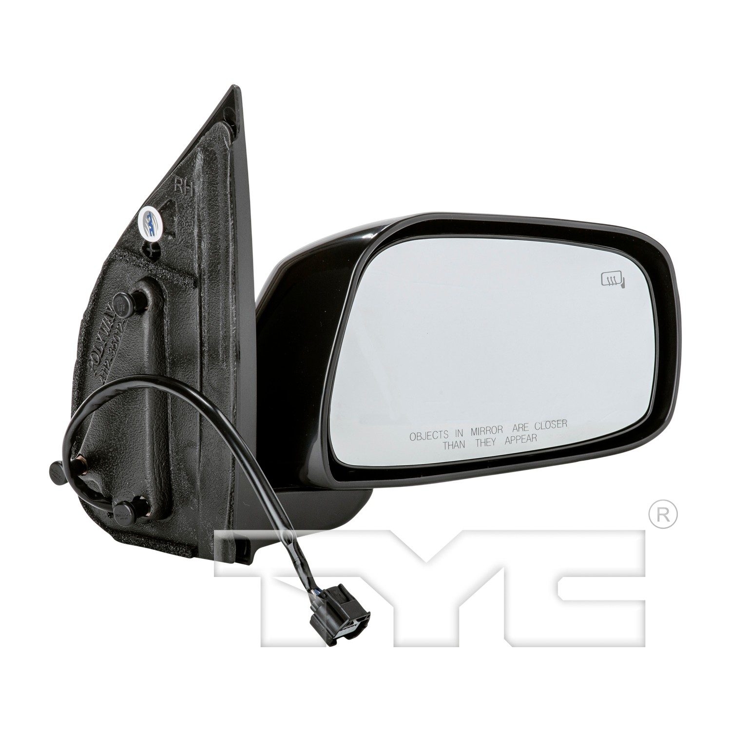 TYC Right Heated Power Door Mirror — image 2