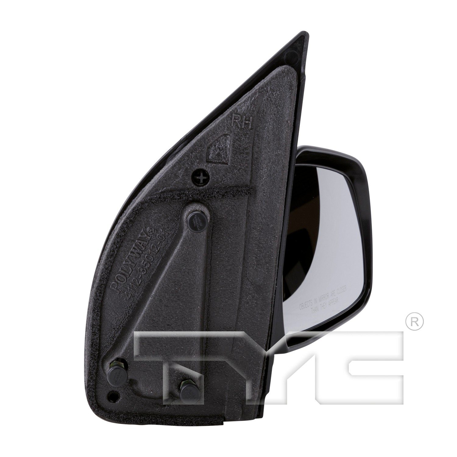 TYC Right Manual Door Mirror — image 3