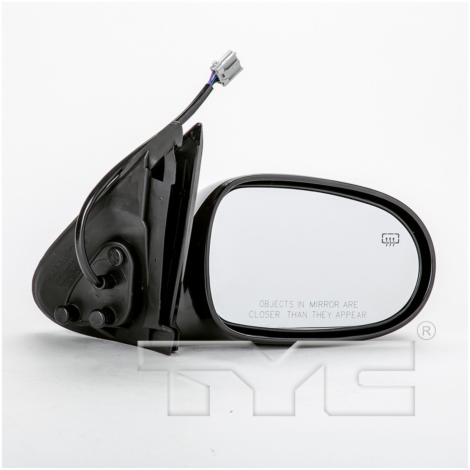 TYC Right Heated Power Door Mirror — image 2