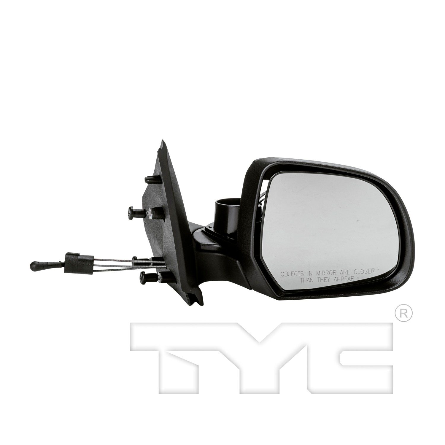 TYC Right Manual Door Mirror — image 2