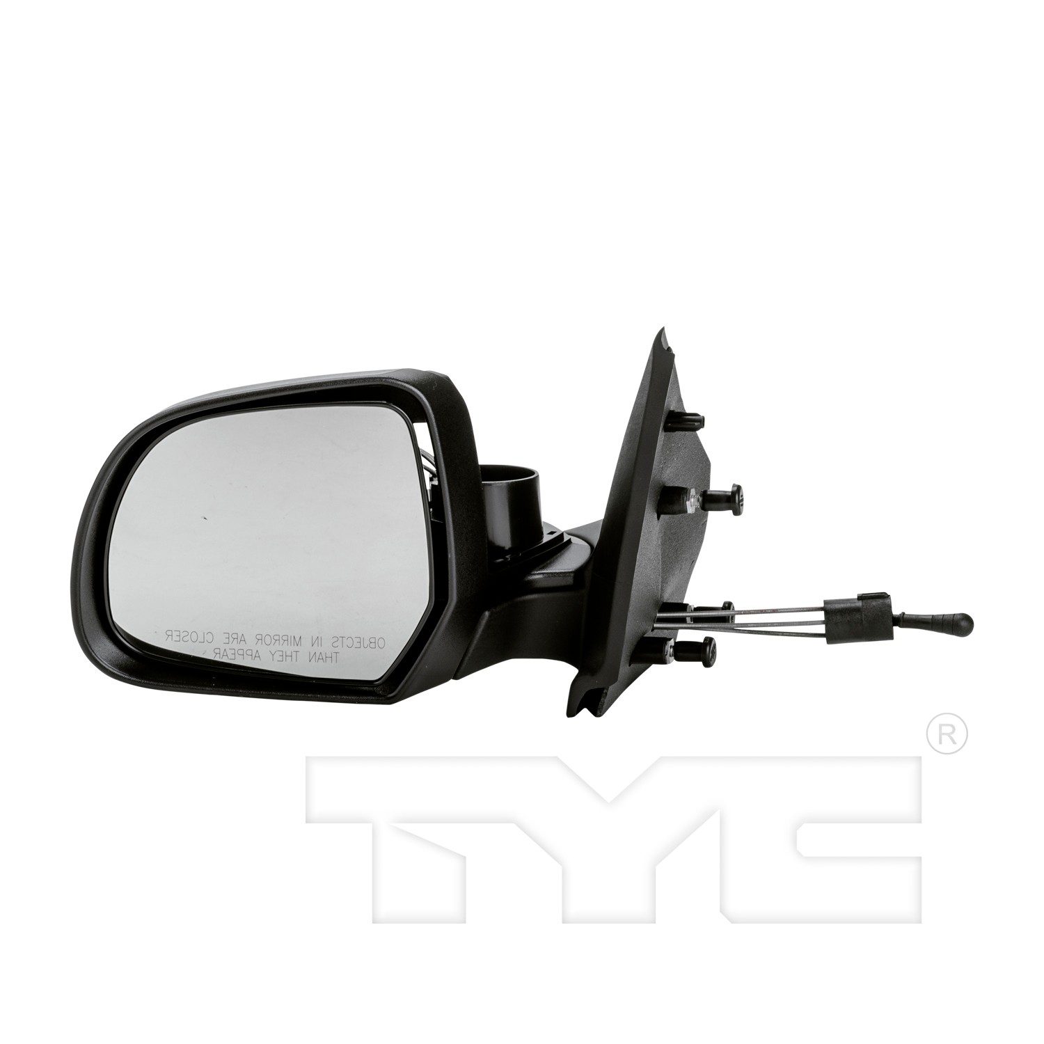 TYC Left Manual Door Mirror — image 2