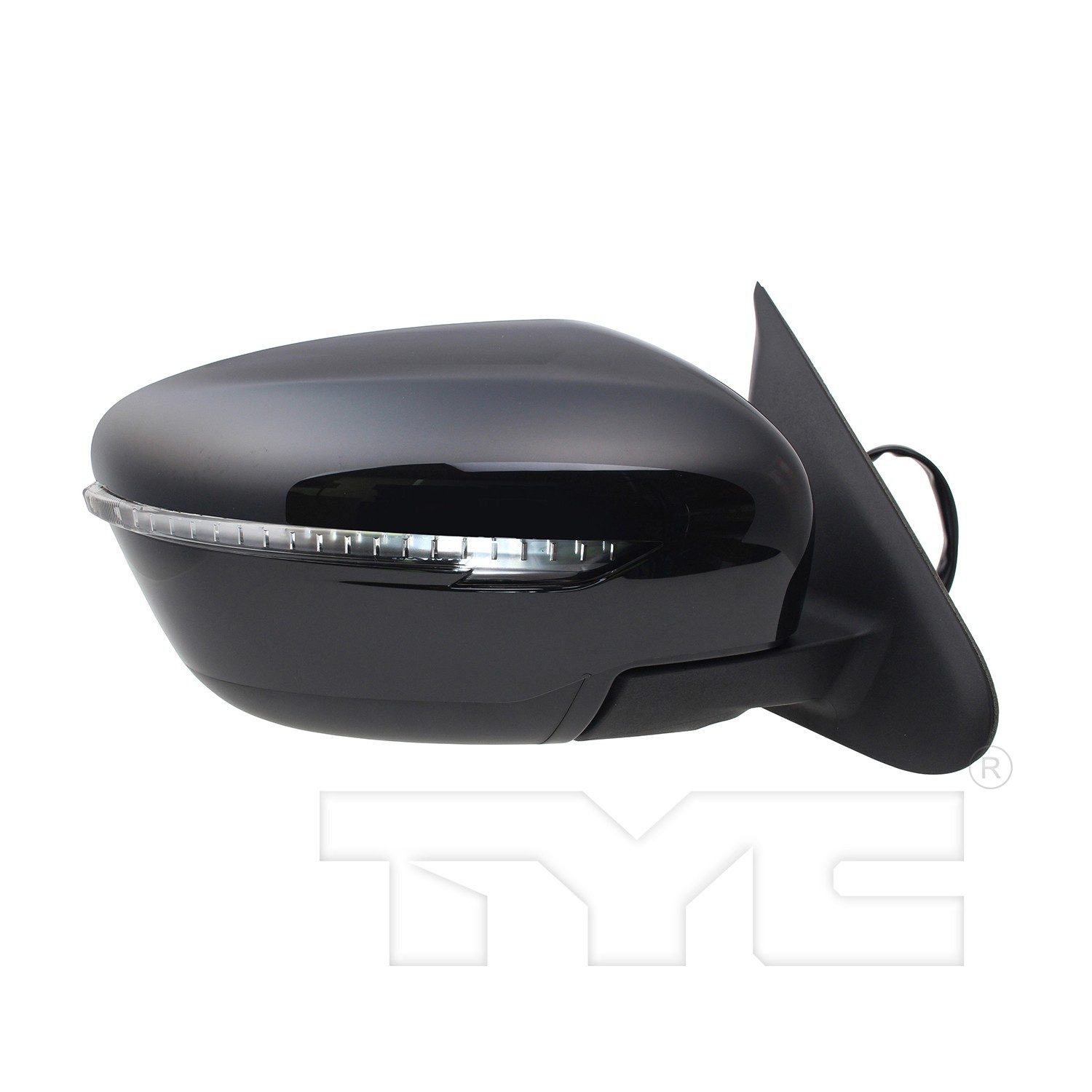 TYC Right Heated Power Door Mirror