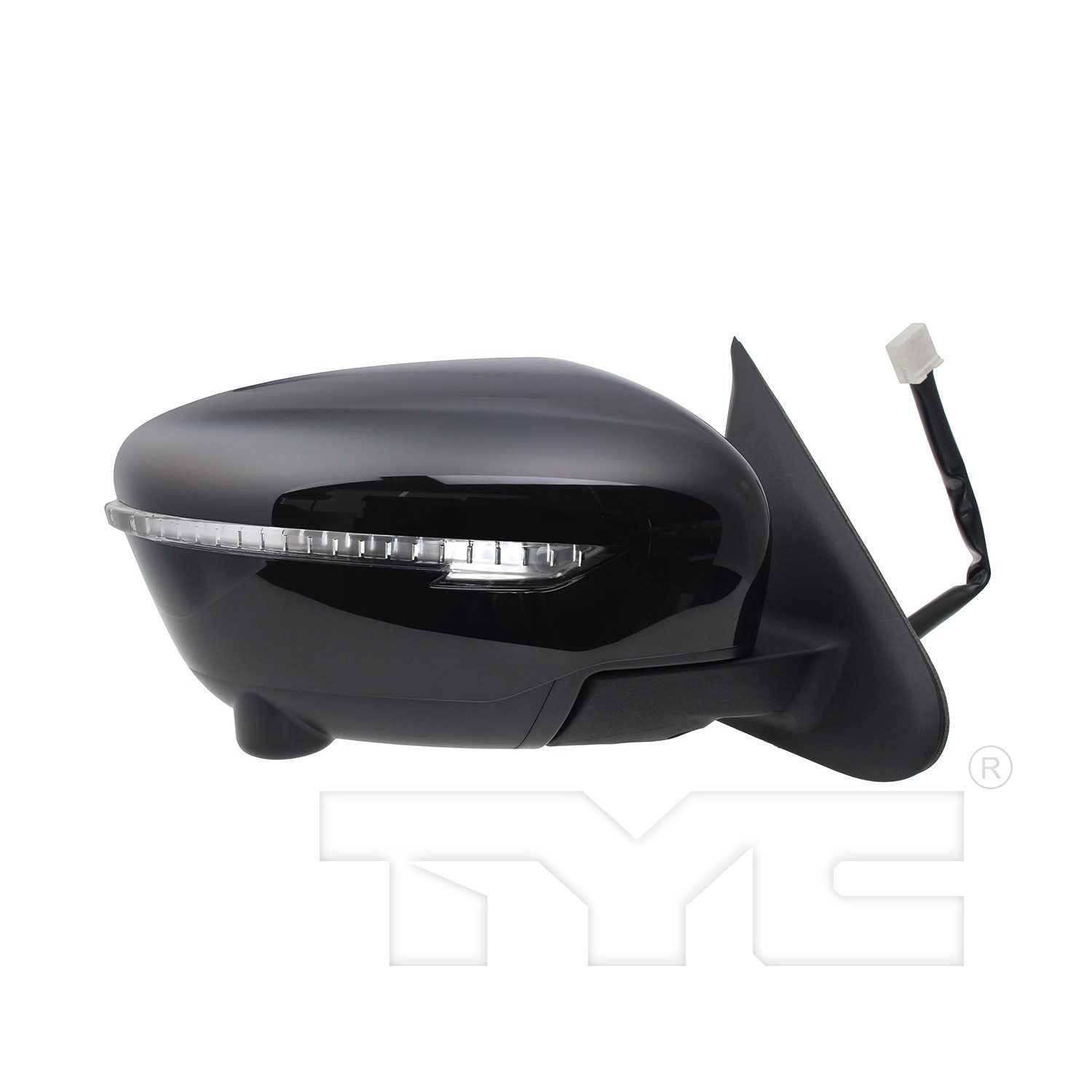 TYC Right Heated Power Door Mirror