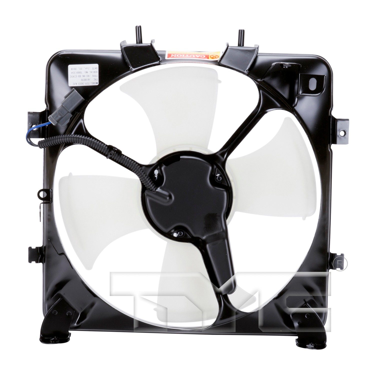TYC A/C Condenser Fan Assembly — image 2