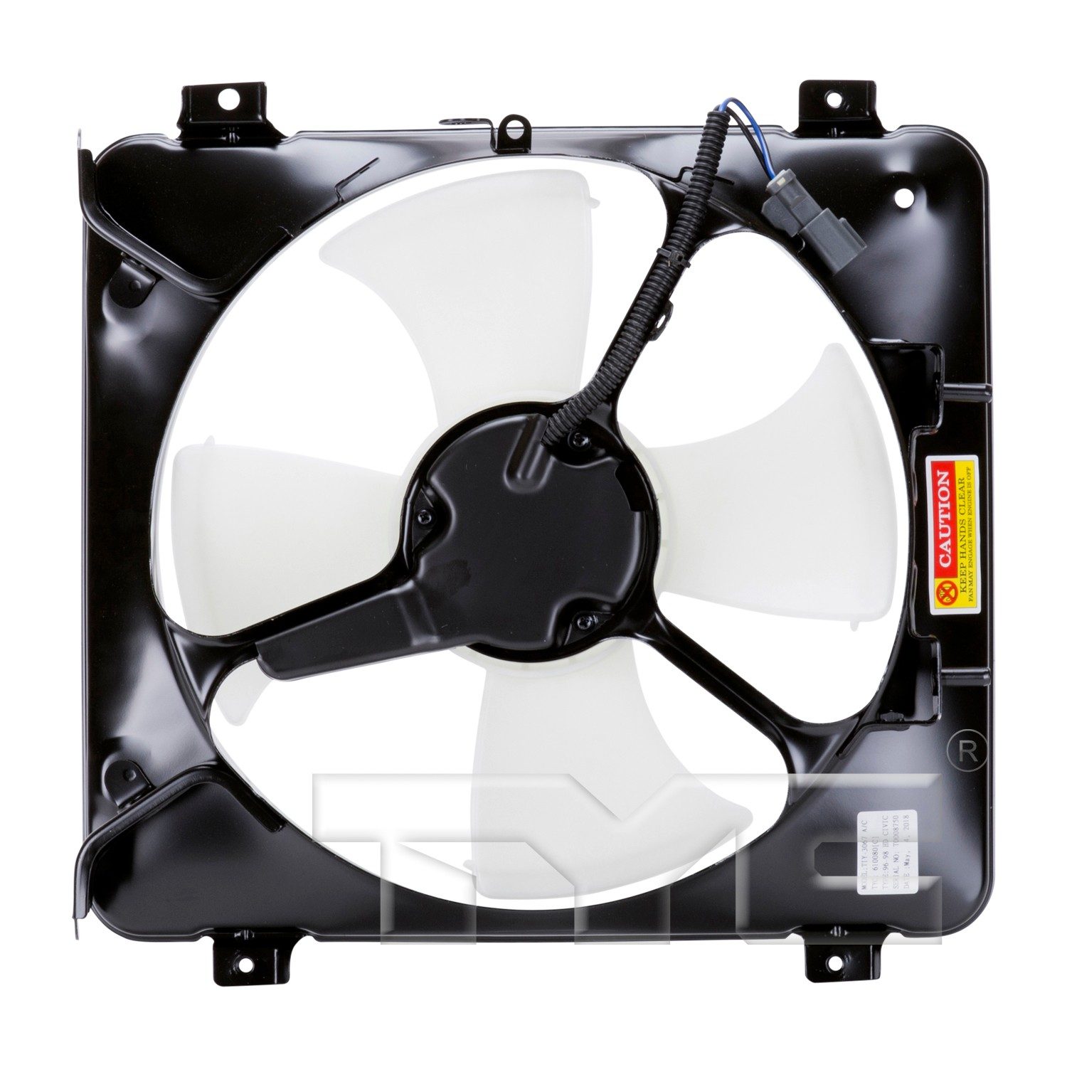 TYC A/C Condenser Fan Assembly — image 2