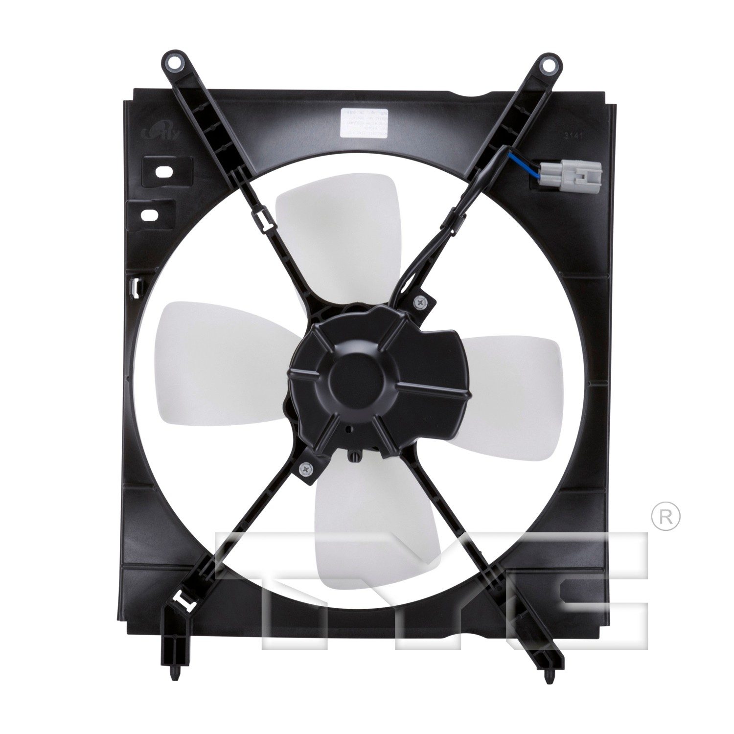 TYC A/C Condenser Fan Assembly — image 2