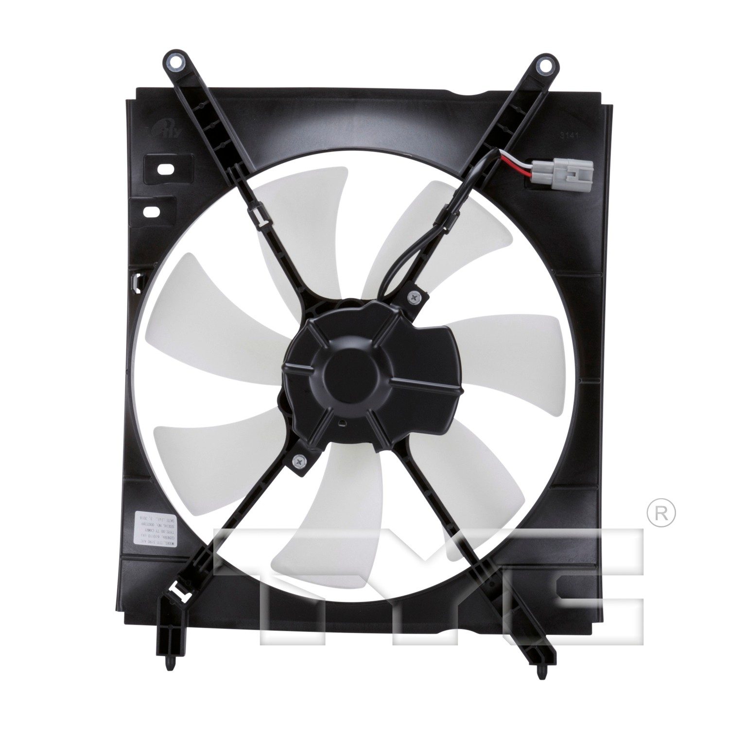 TYC A/C Condenser Fan Assembly — image 2