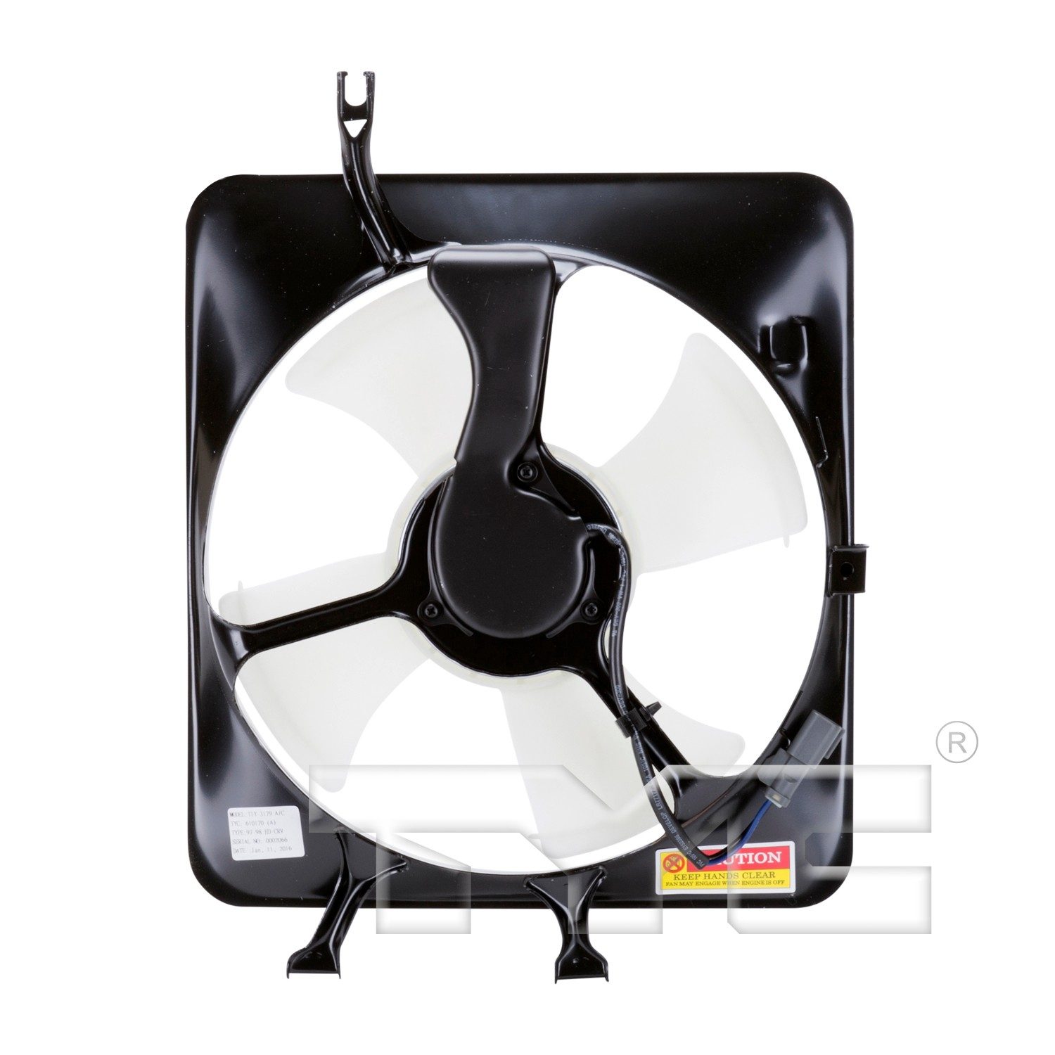 TYC A/C Condenser Fan Assembly — image 2
