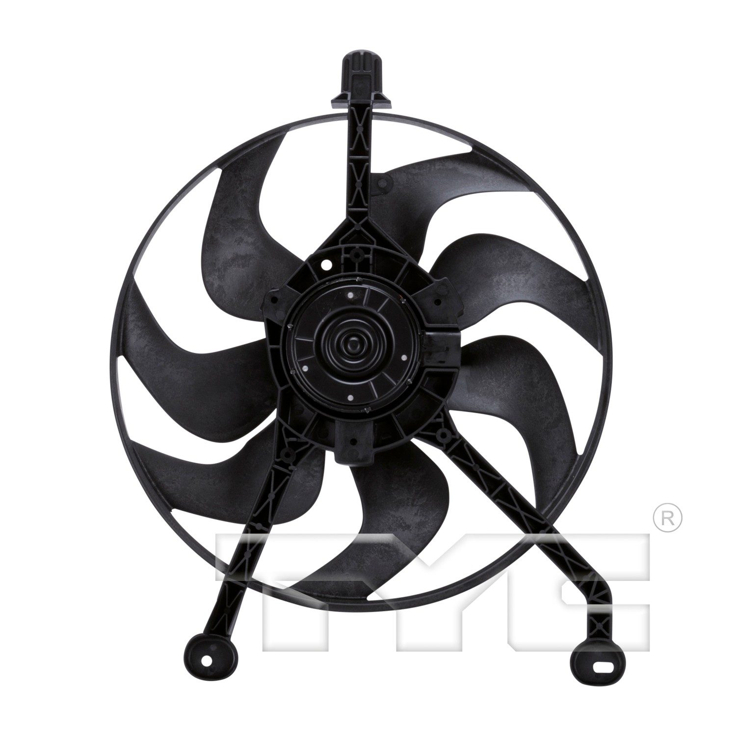 TYC A/C Condenser Fan Assembly — image 2