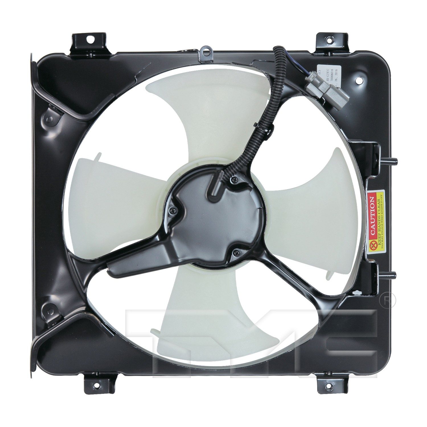 TYC A/C Condenser Fan Assembly — image 2