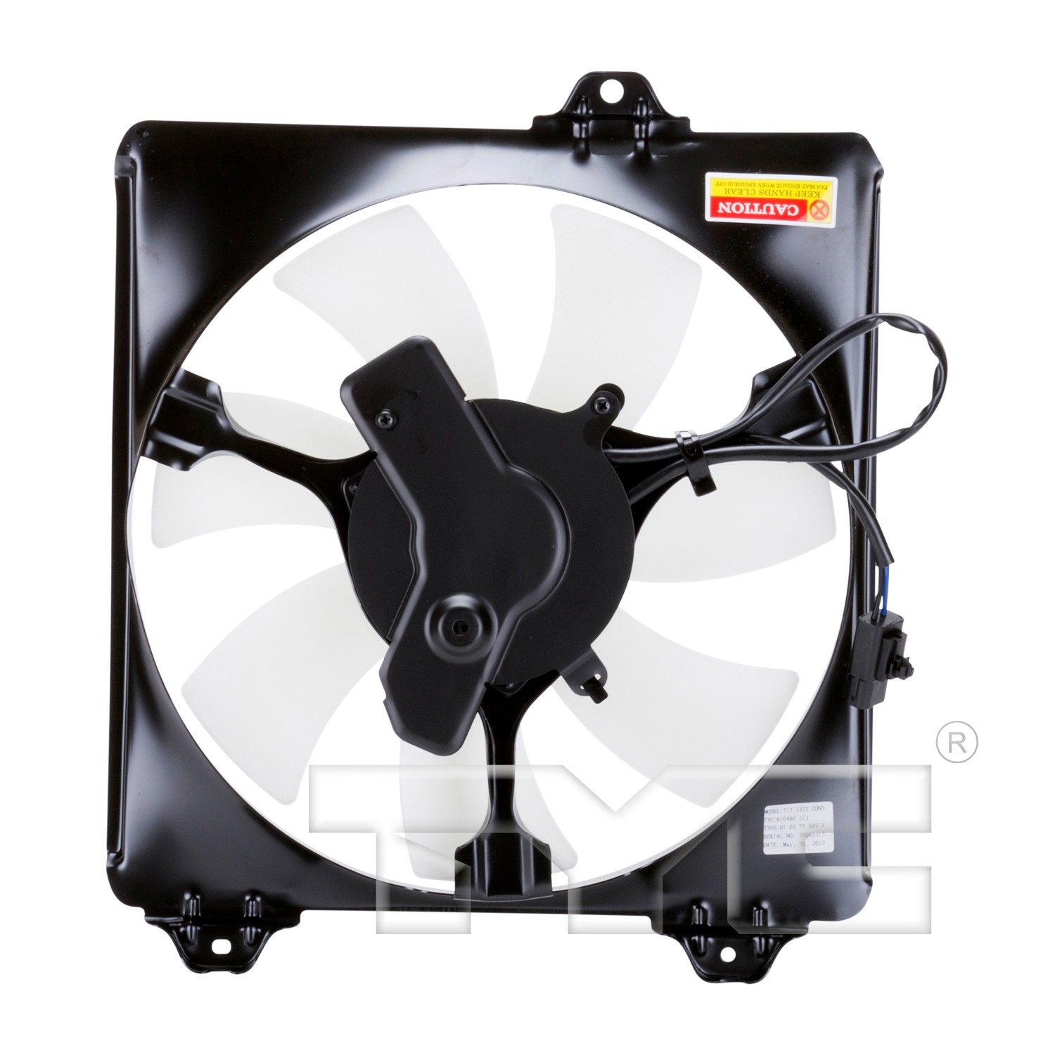 TYC A/C Condenser Fan Assembly — image 2