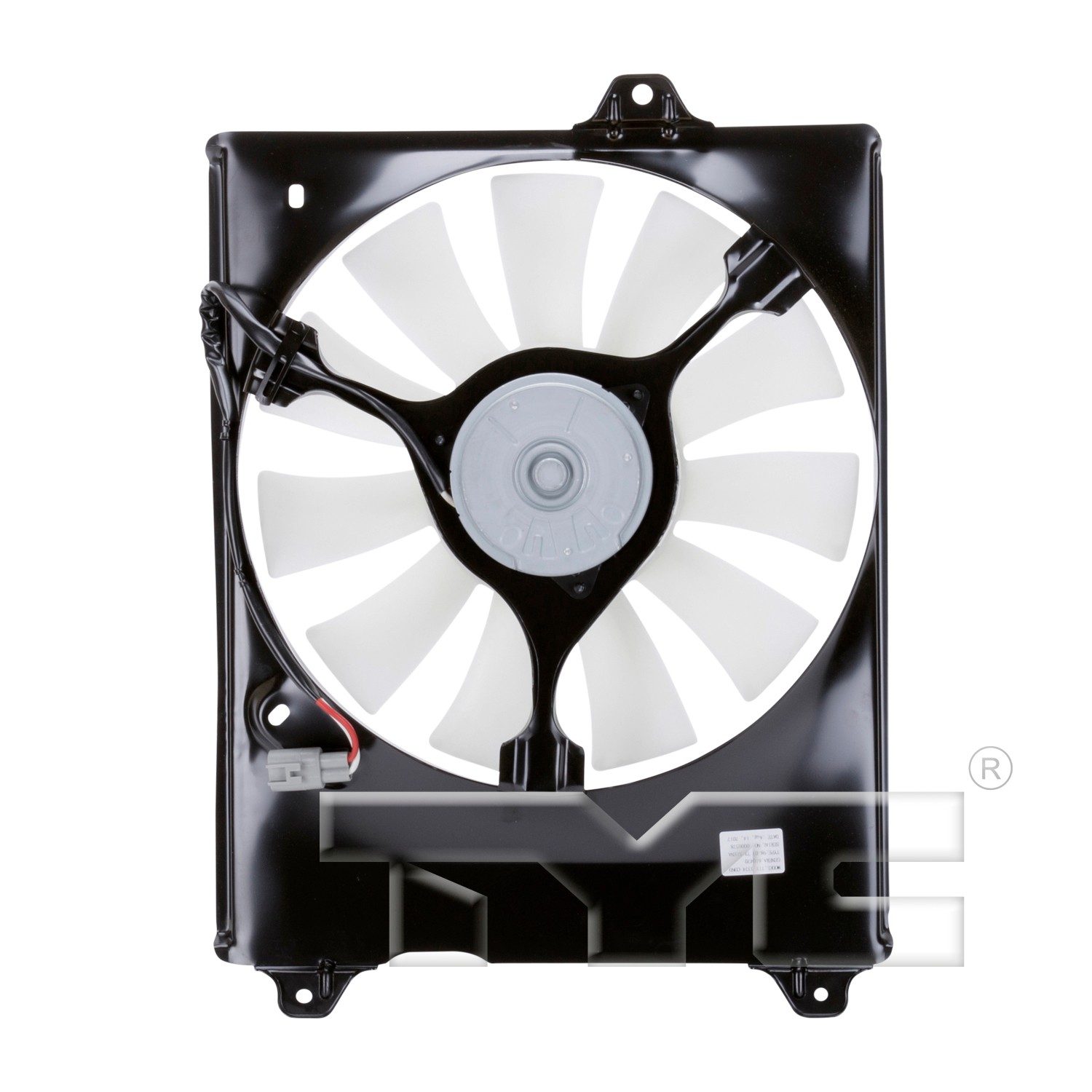 TYC A/C Condenser Fan Assembly — image 2
