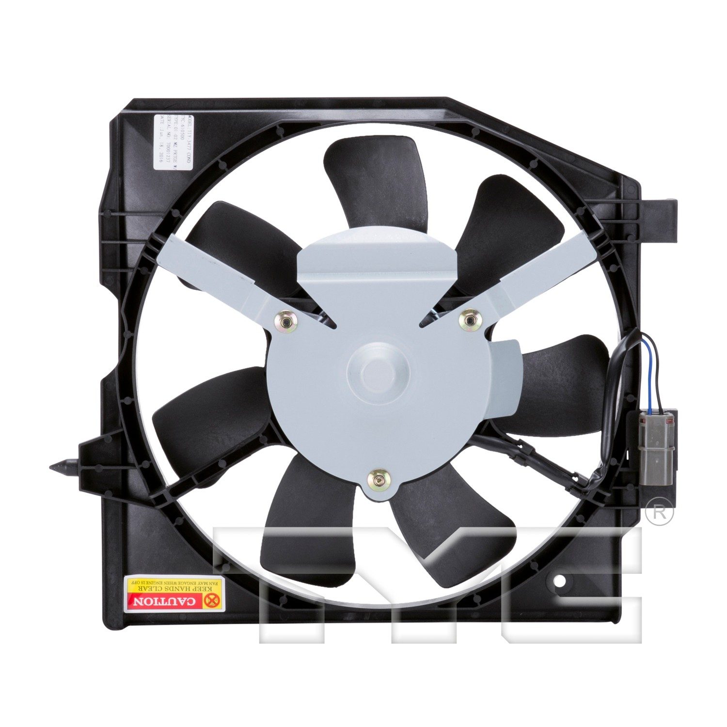 TYC A/C Condenser Fan Assembly — image 2