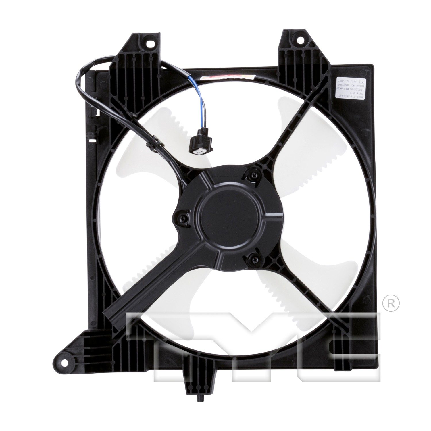 TYC A/C Condenser Fan Assembly — image 2