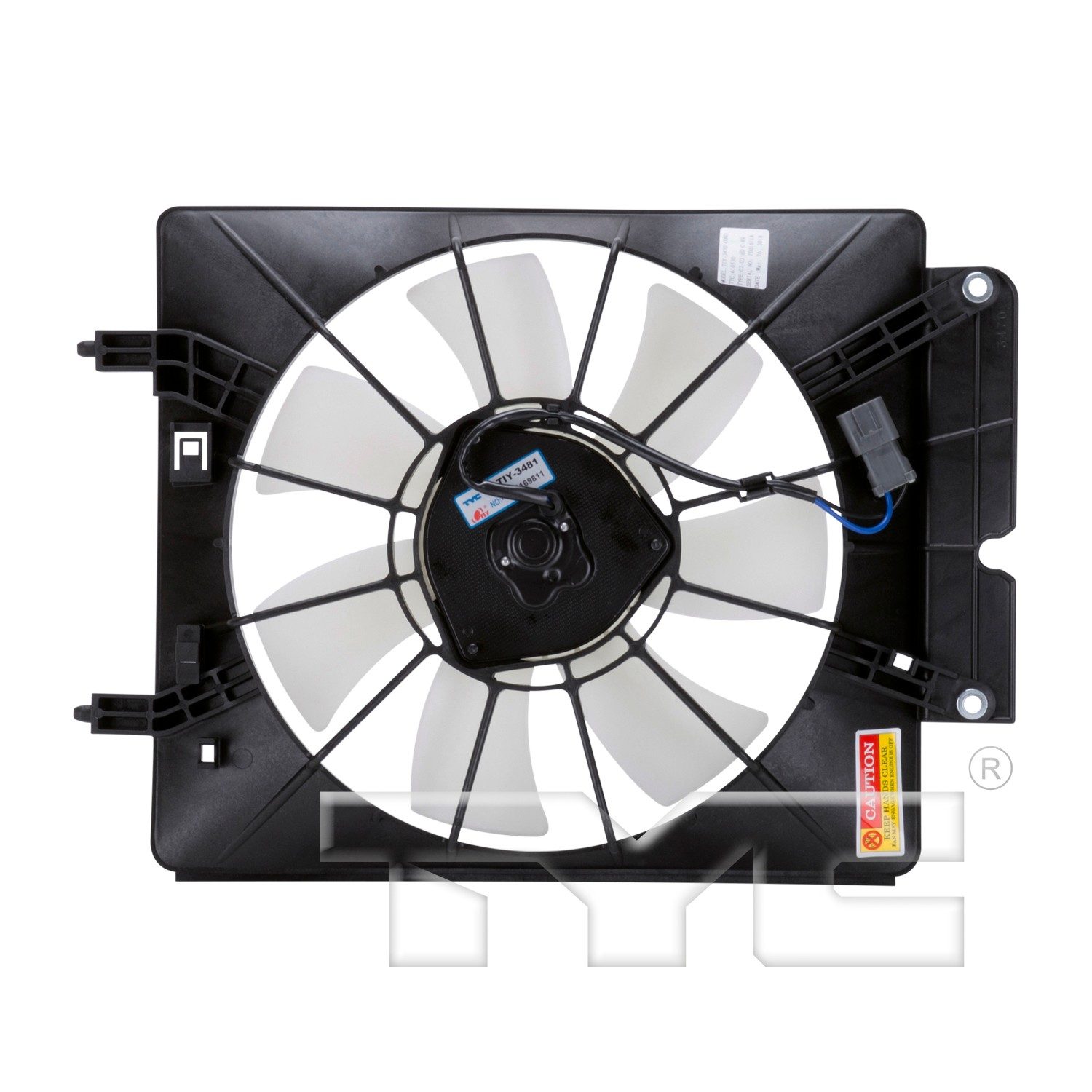 TYC A/C Condenser Fan Assembly — image 2