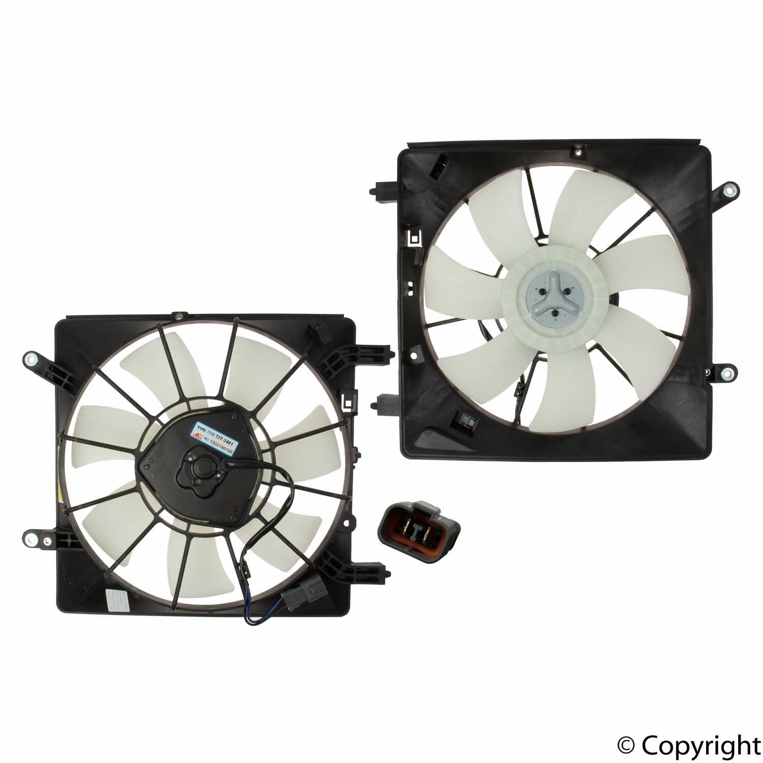 TYC A/C Condenser Fan Assembly — image 4