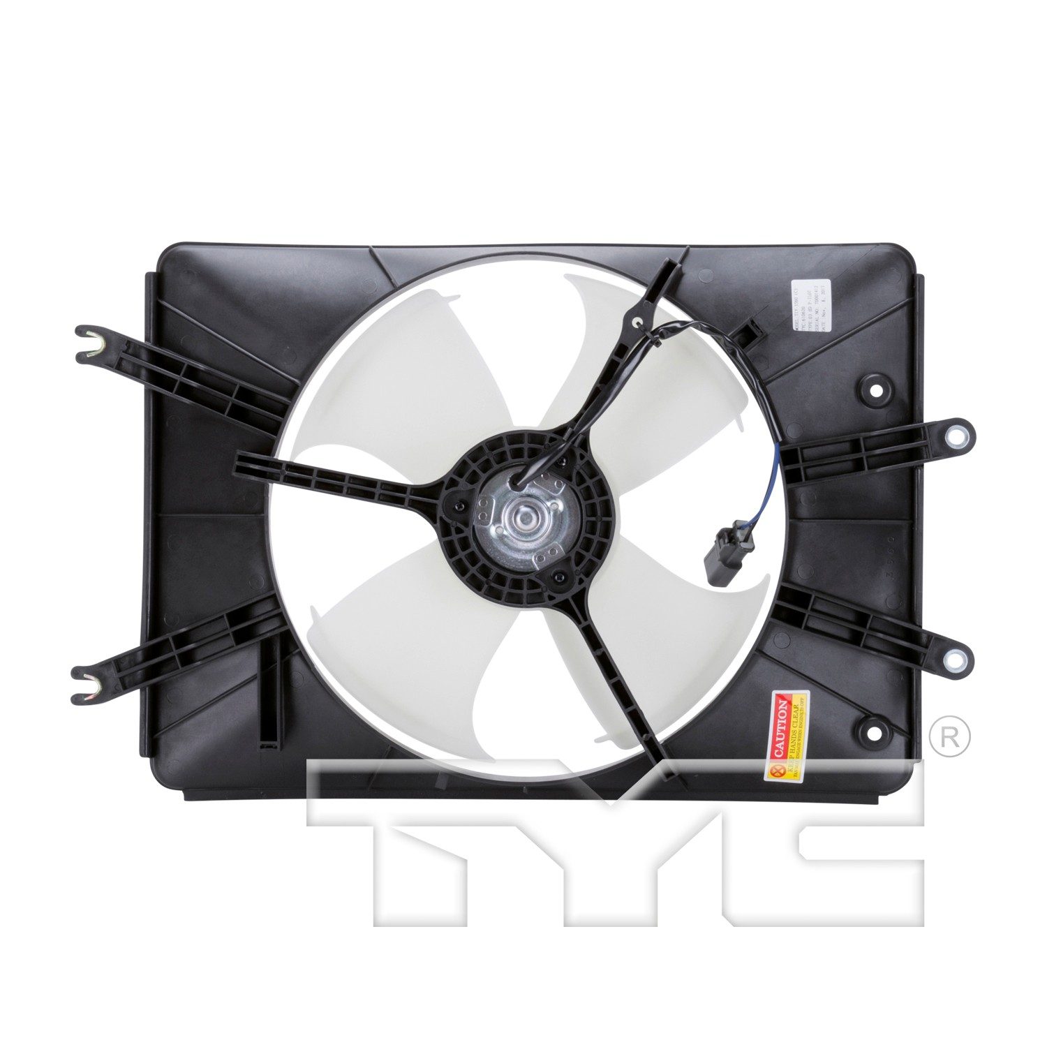 TYC A/C Condenser Fan Assembly — image 2