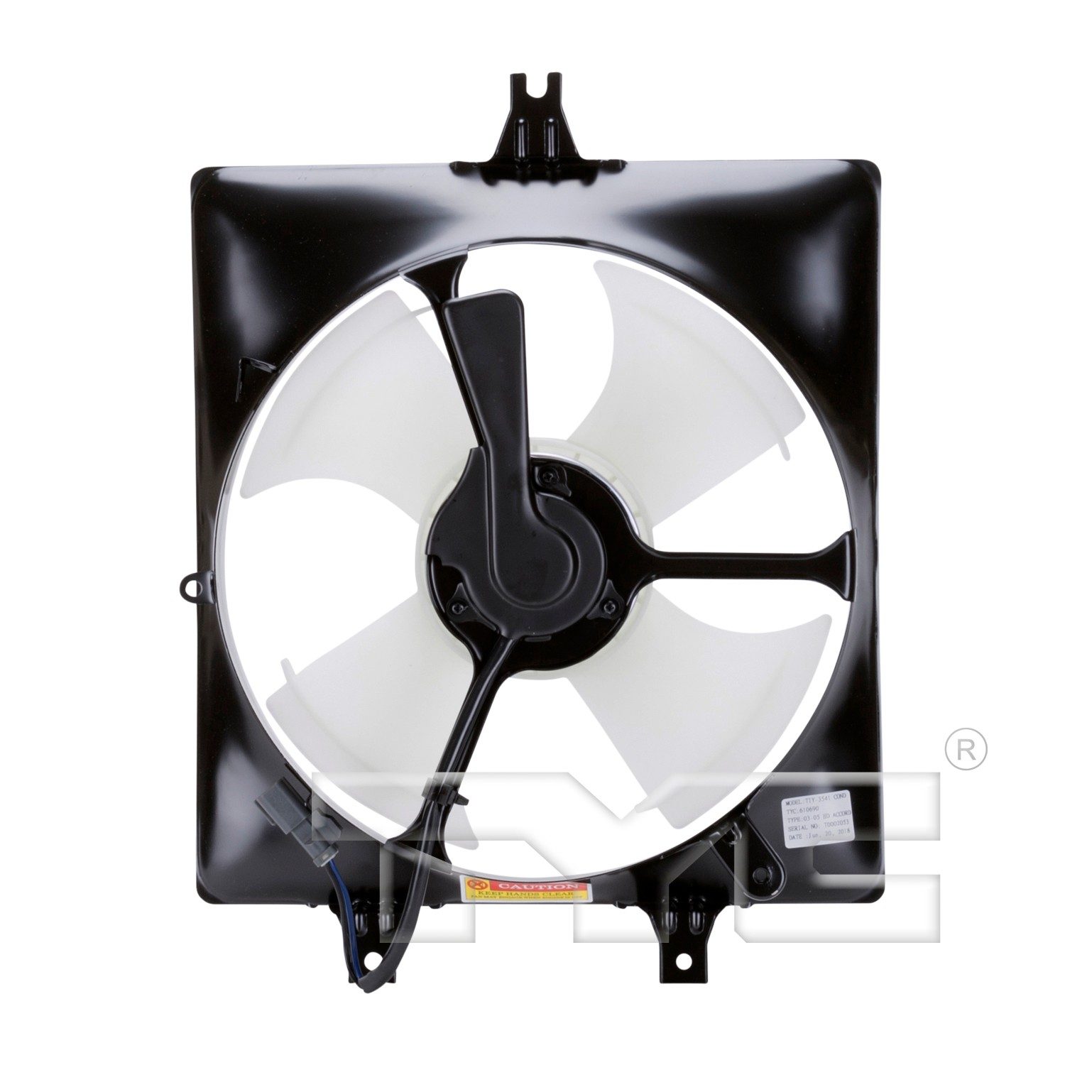 TYC A/C Condenser Fan Assembly — image 2