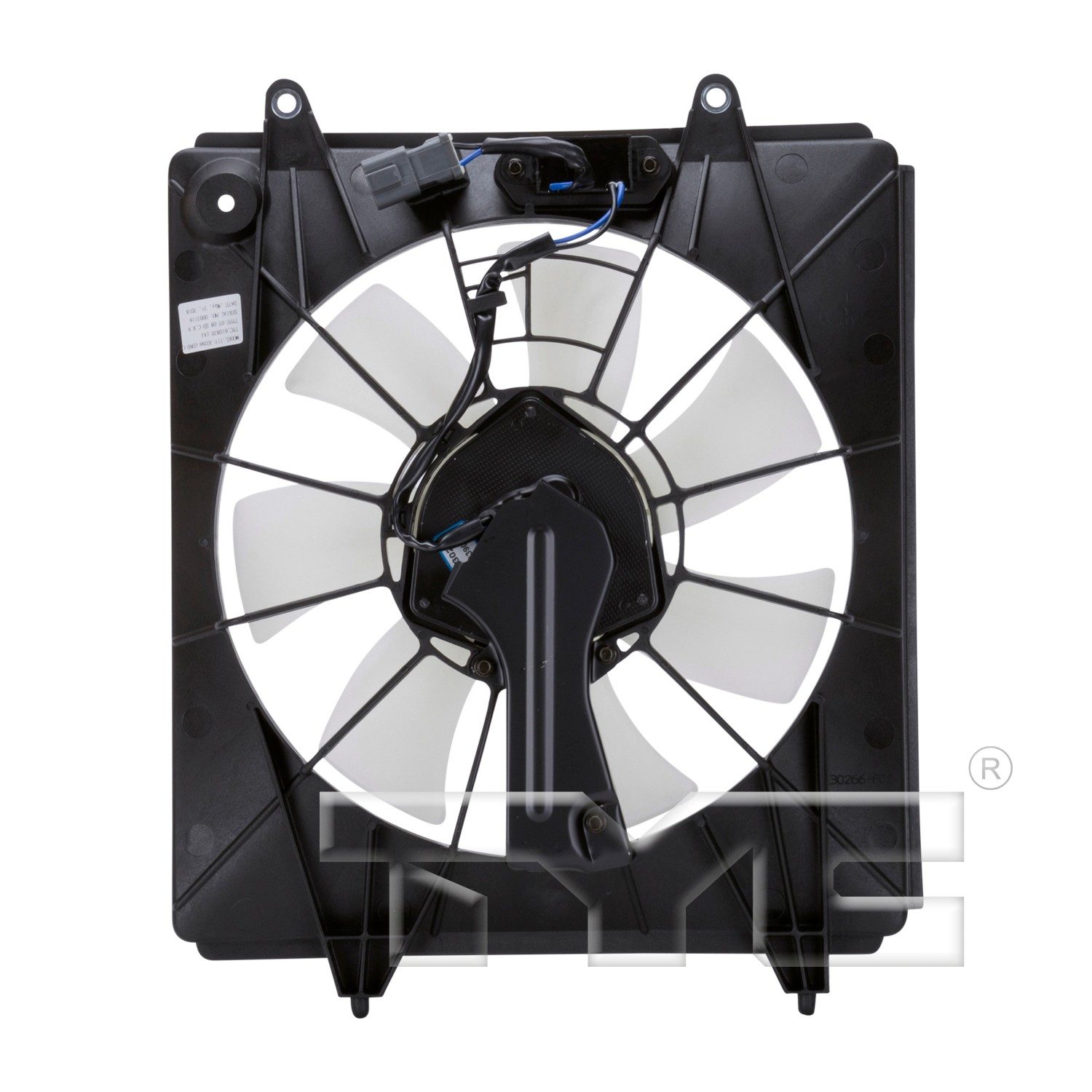TYC A/C Condenser Fan Assembly — image 2