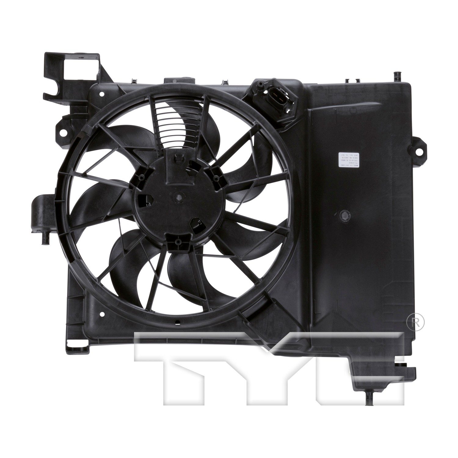 TYC A/C Condenser Fan Assembly — image 2